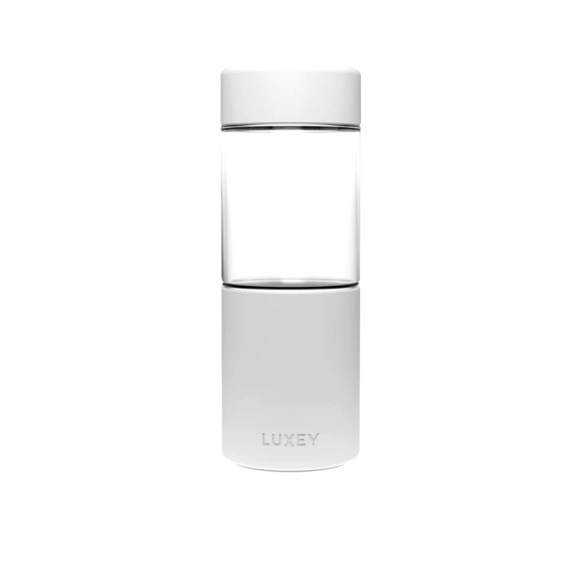 Luxey Cup Glass Coffee and Smoothie Cup 473ml (16oz) White Image 1