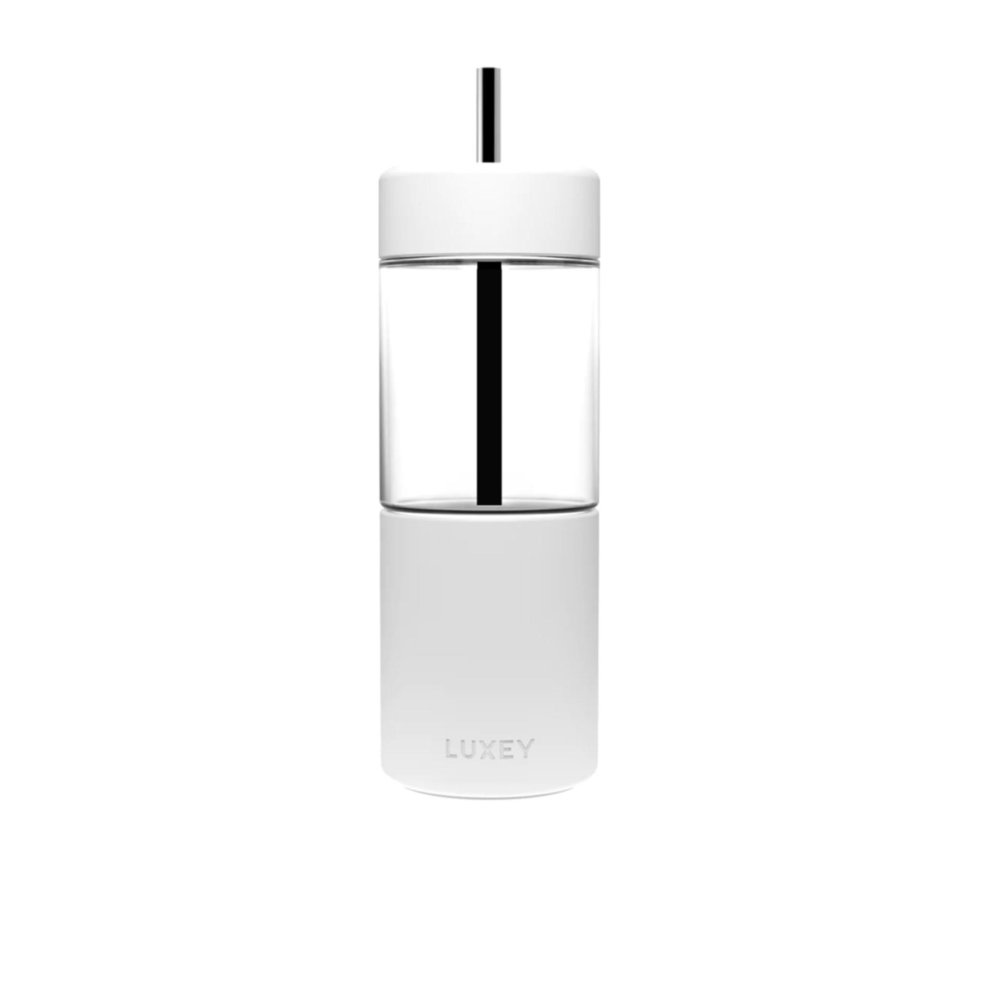 Luxey Cup Glass Coffee and Smoothie Cup 473ml (16oz) White Image 3