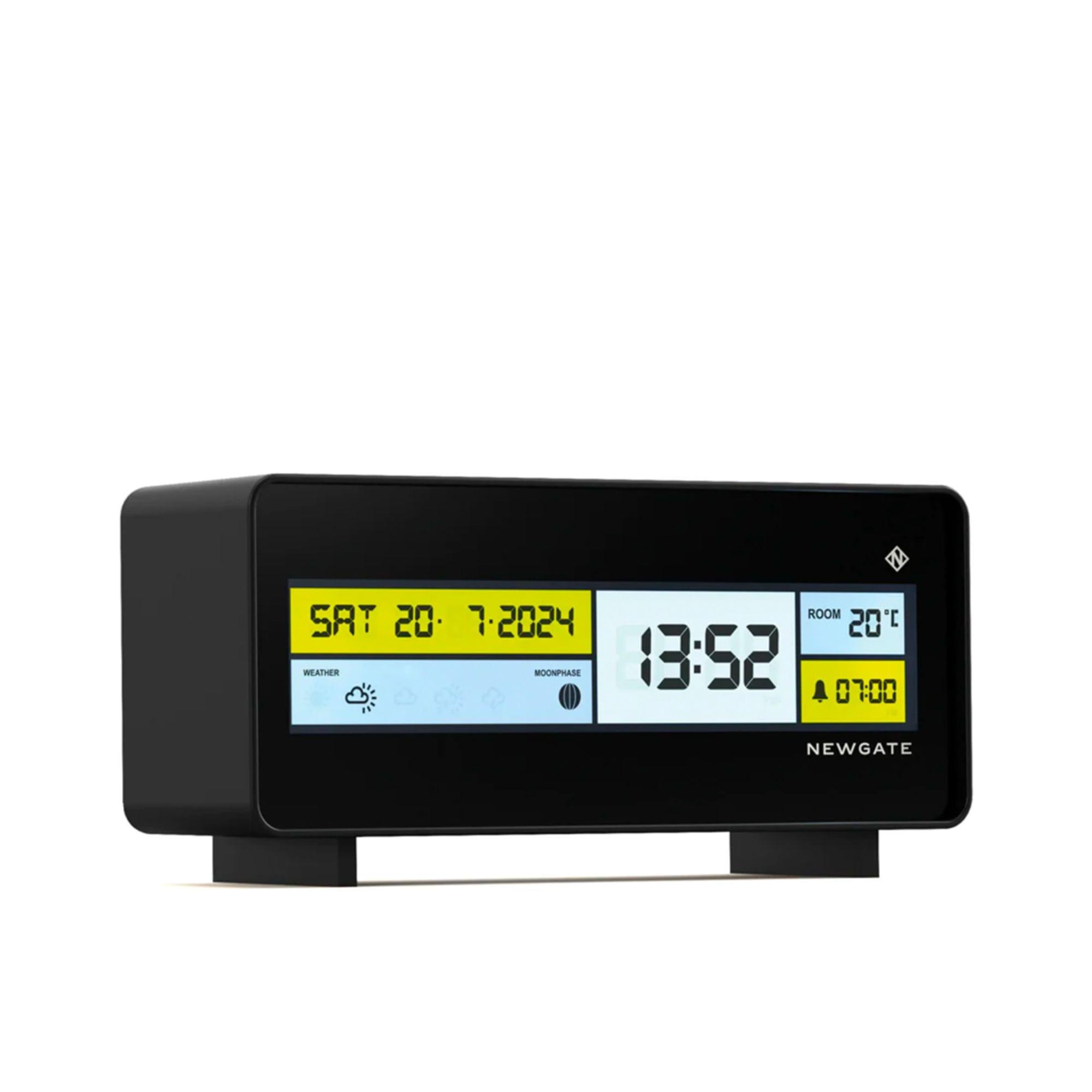 Newgate Futurama LCD Alarm Clock Black Image 3