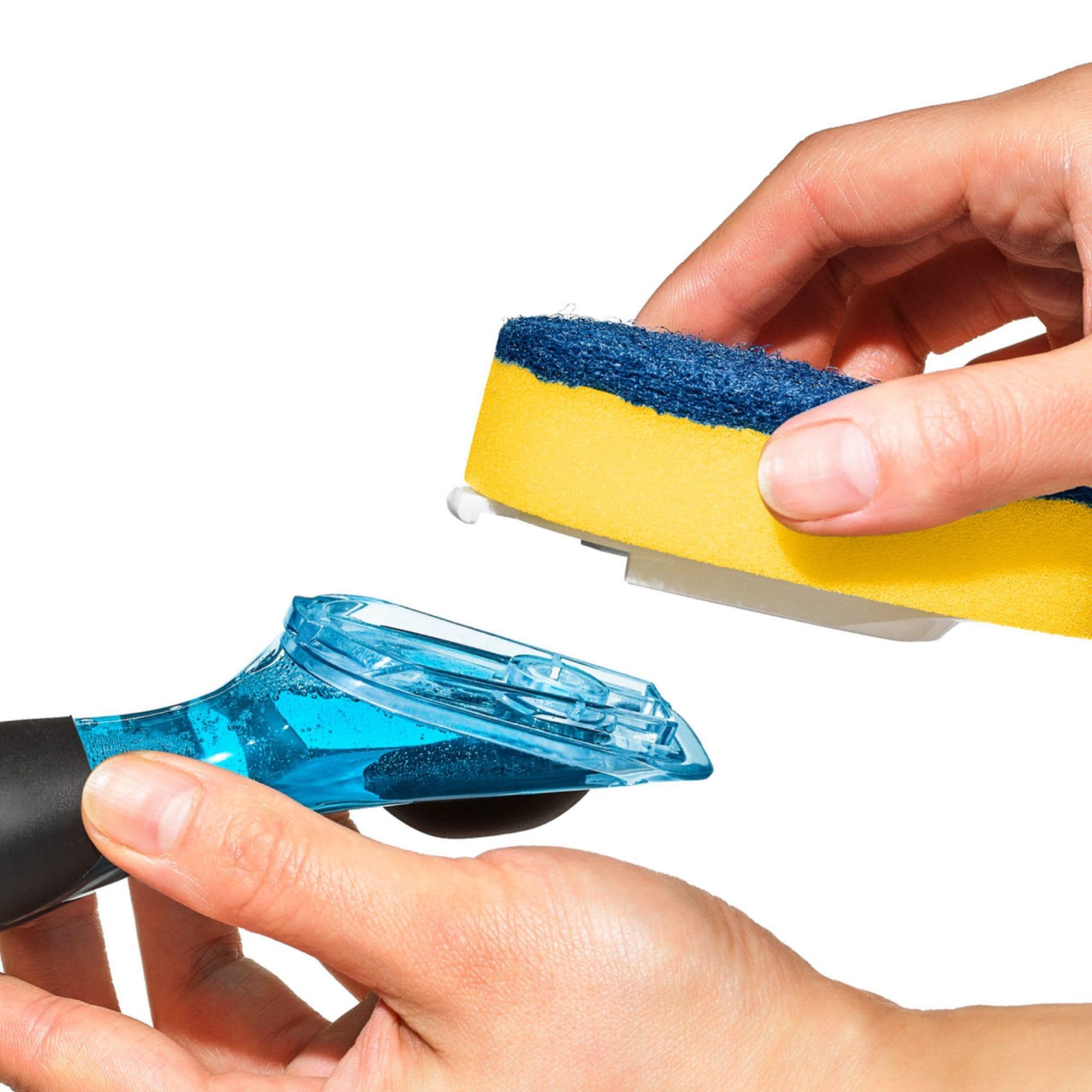 OXO Good Grips Soap Dispensing Dish Scrub Image 6