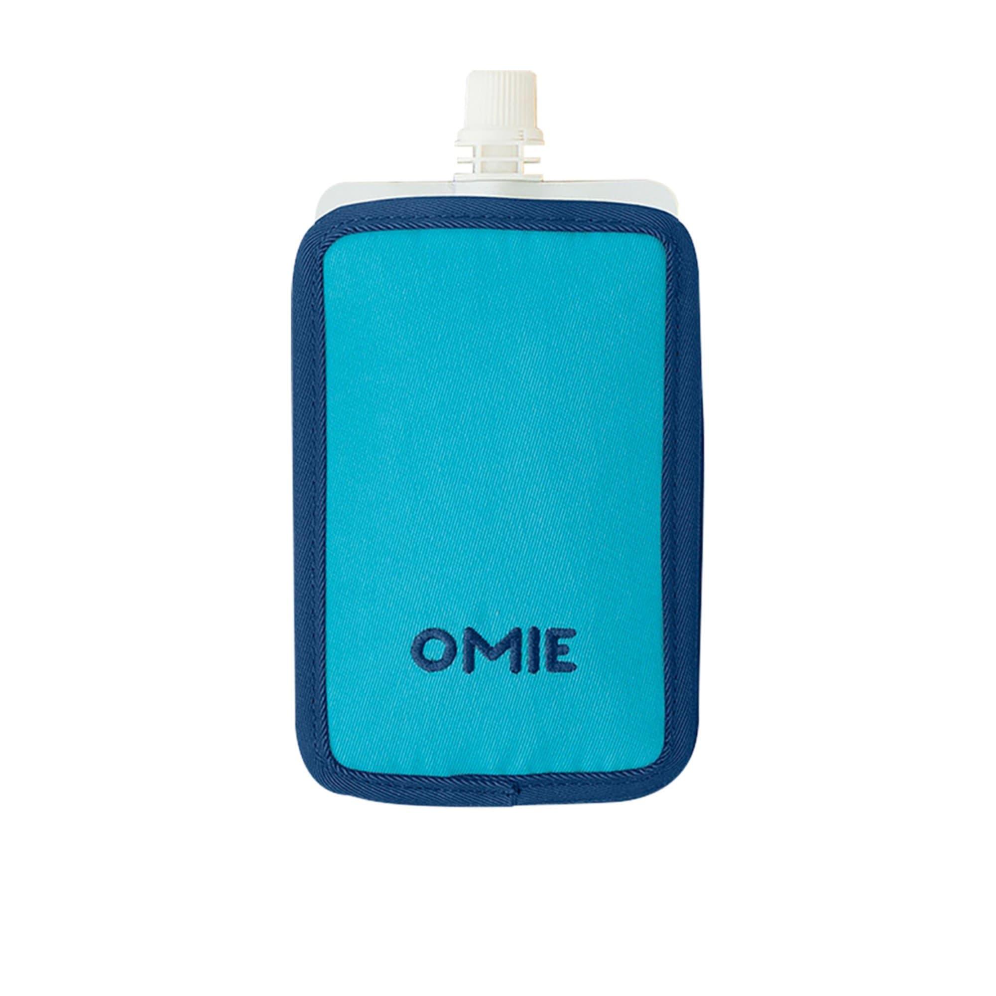 Omie Freezable Food Pouch Blue Image 2