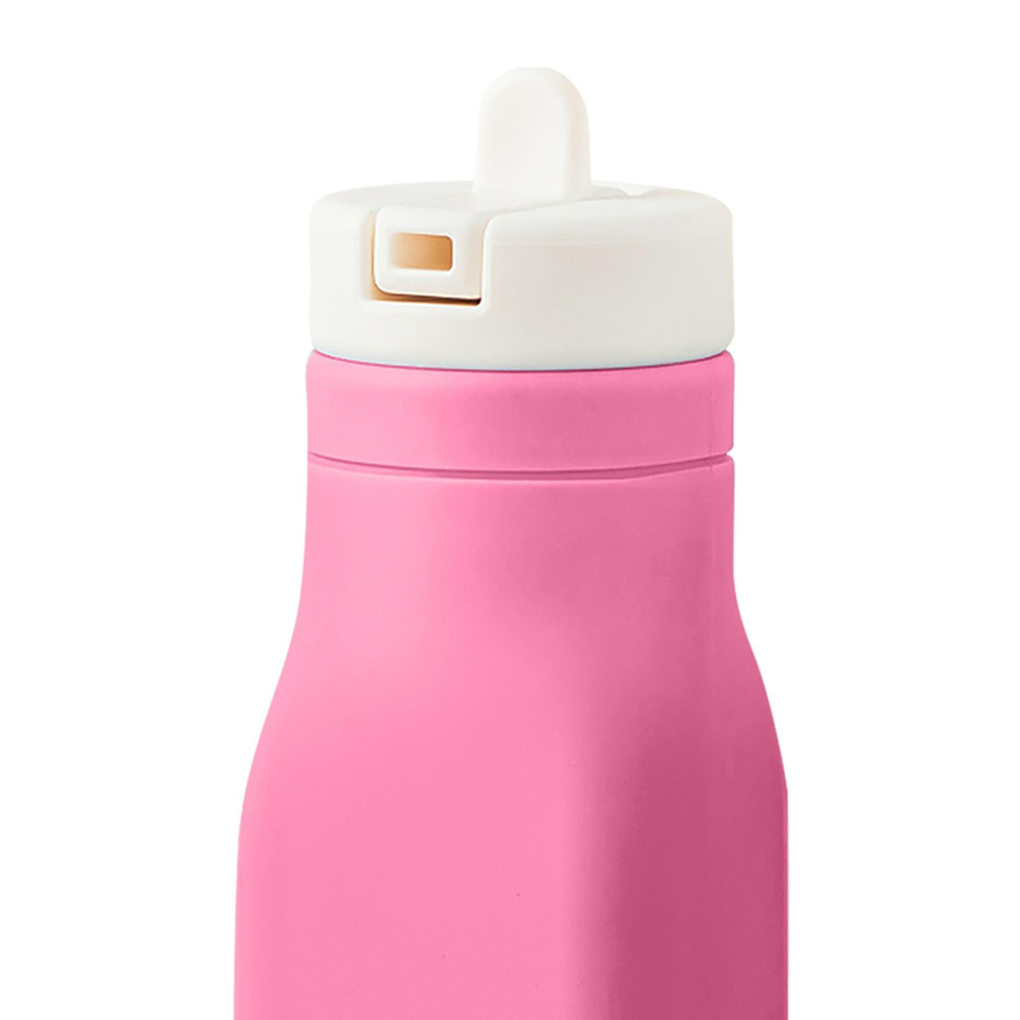 Omie Silicone Drink Bottle 250ml Pink Image 3
