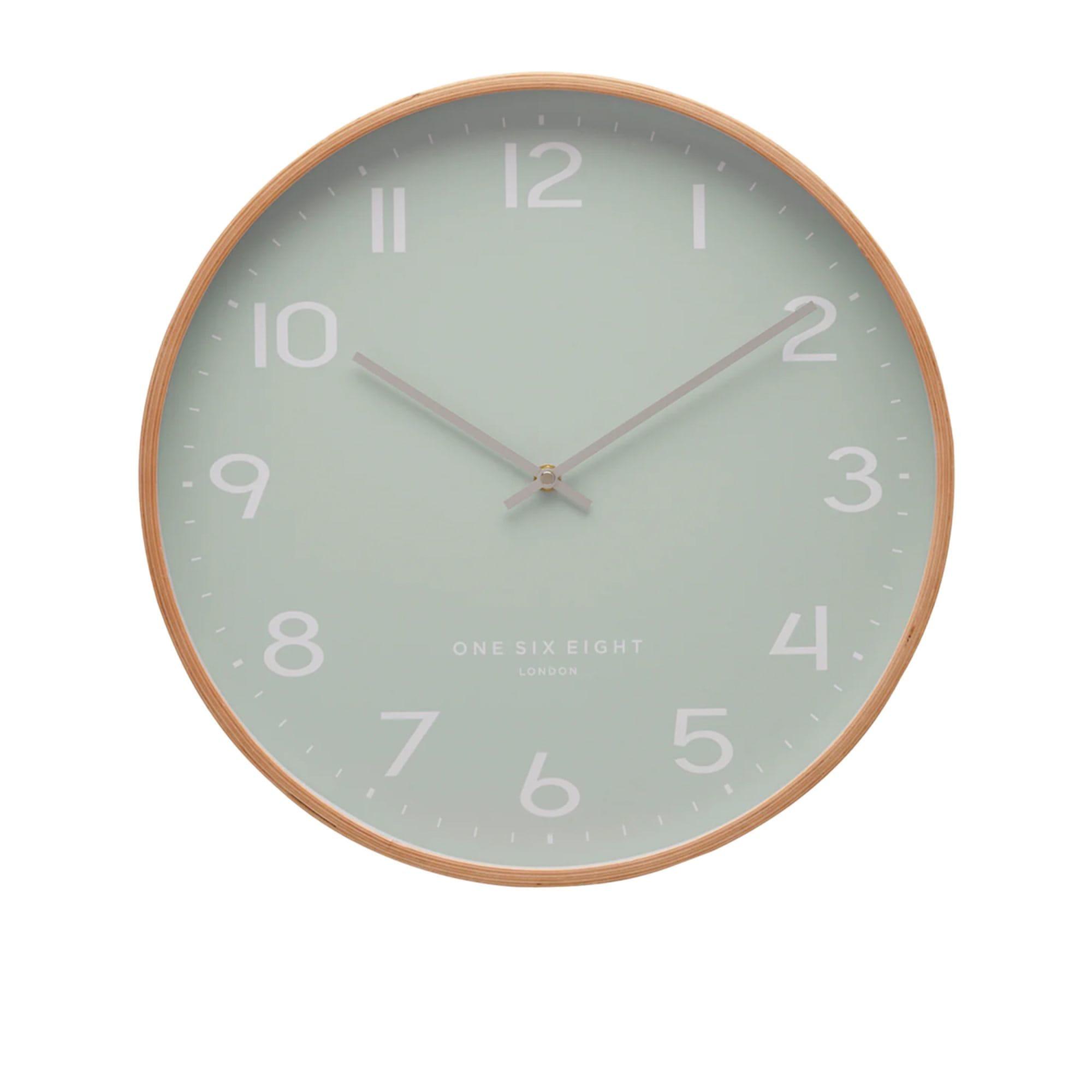 One Six Eight London Olivia Wall Clock 41cm Aqua Image 1