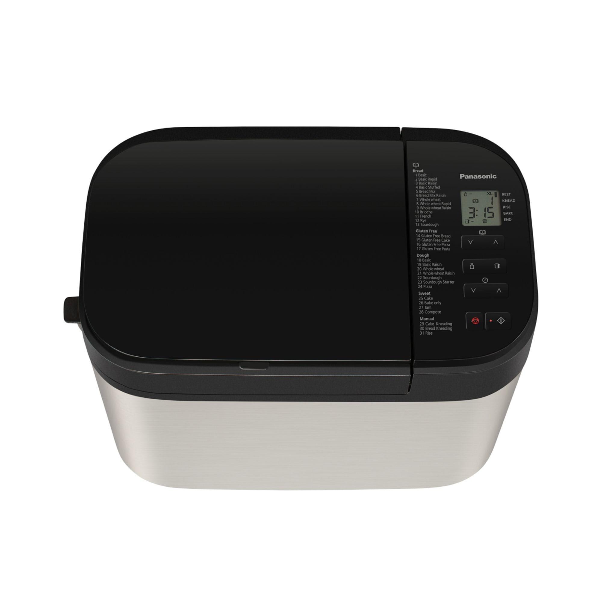 Panasonic Bread Maker with Dual Dispenser Stainless Steel Image 9