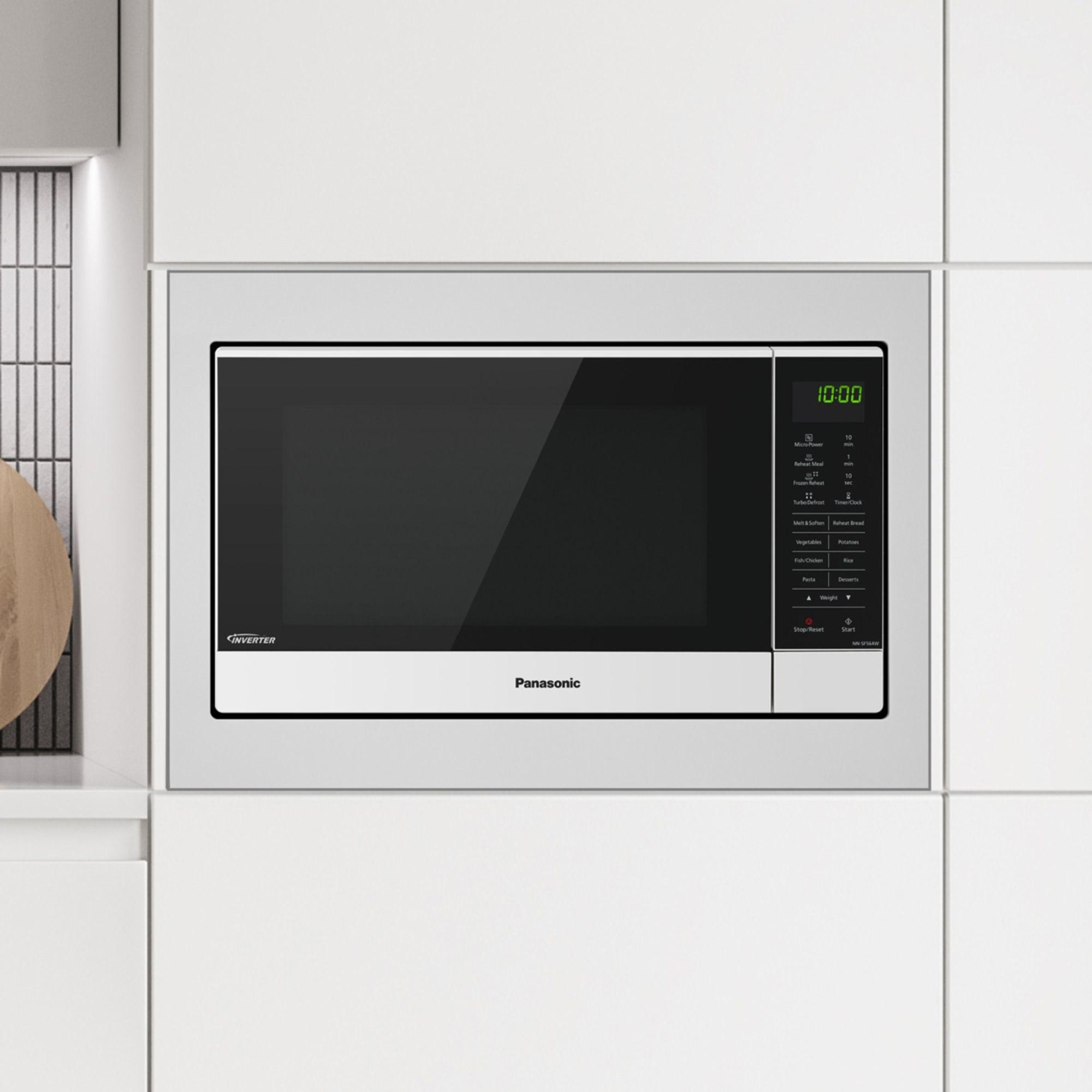 Panasonic Flatbed Microwave Oven 27L White Image 2
