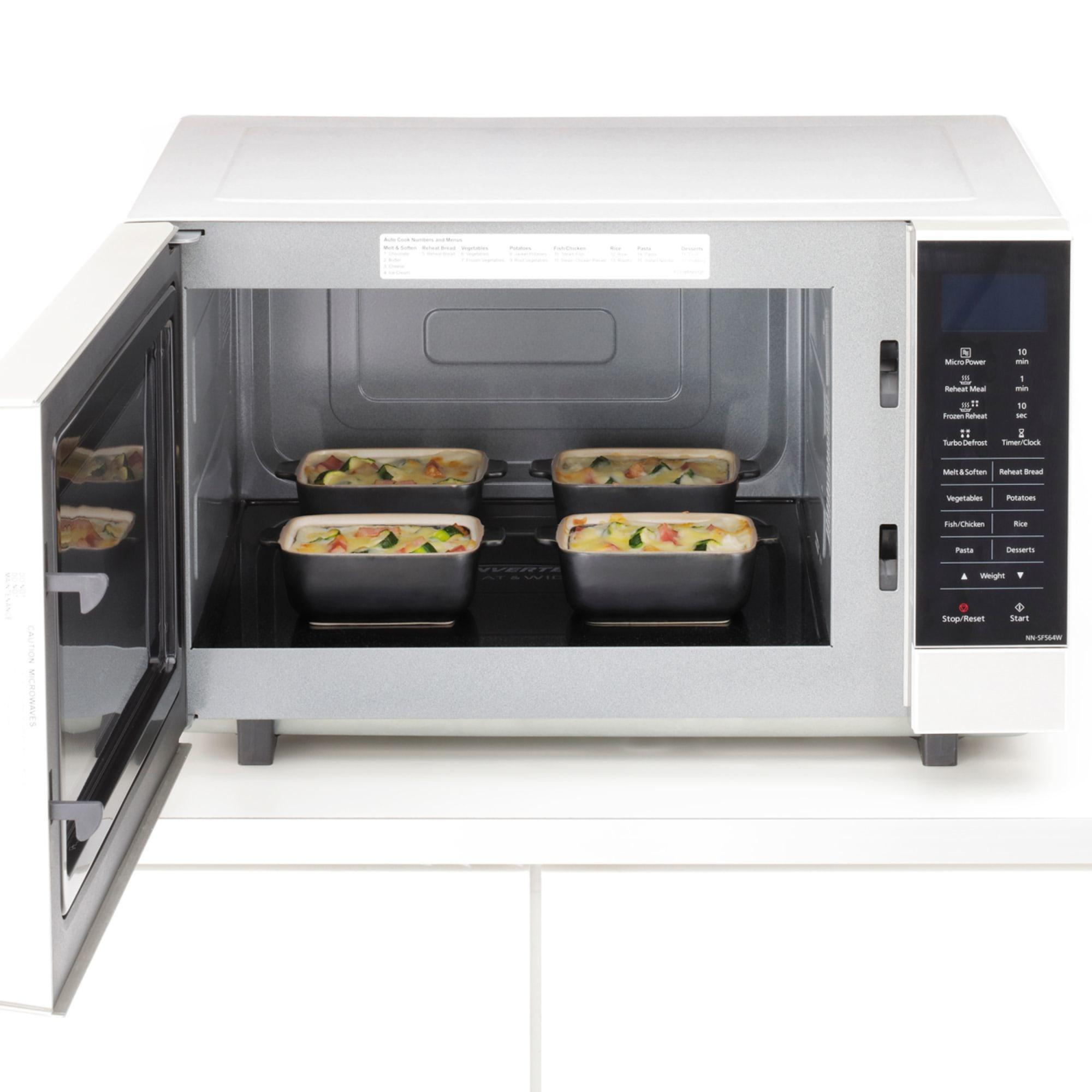 Panasonic Flatbed Microwave Oven 27L White Image 3