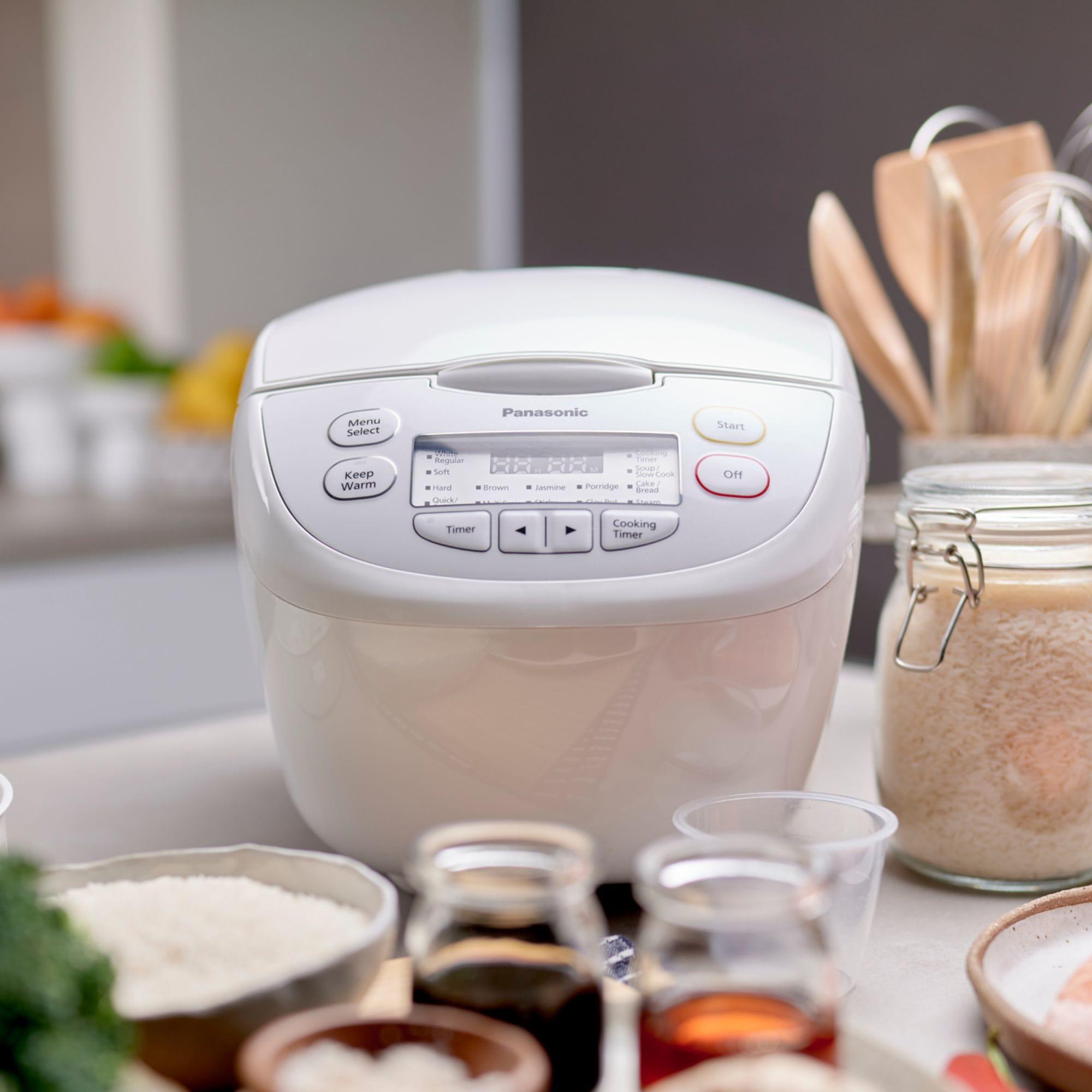Panasonic Multi Function Rice Cooker 10 Cup White Image 2