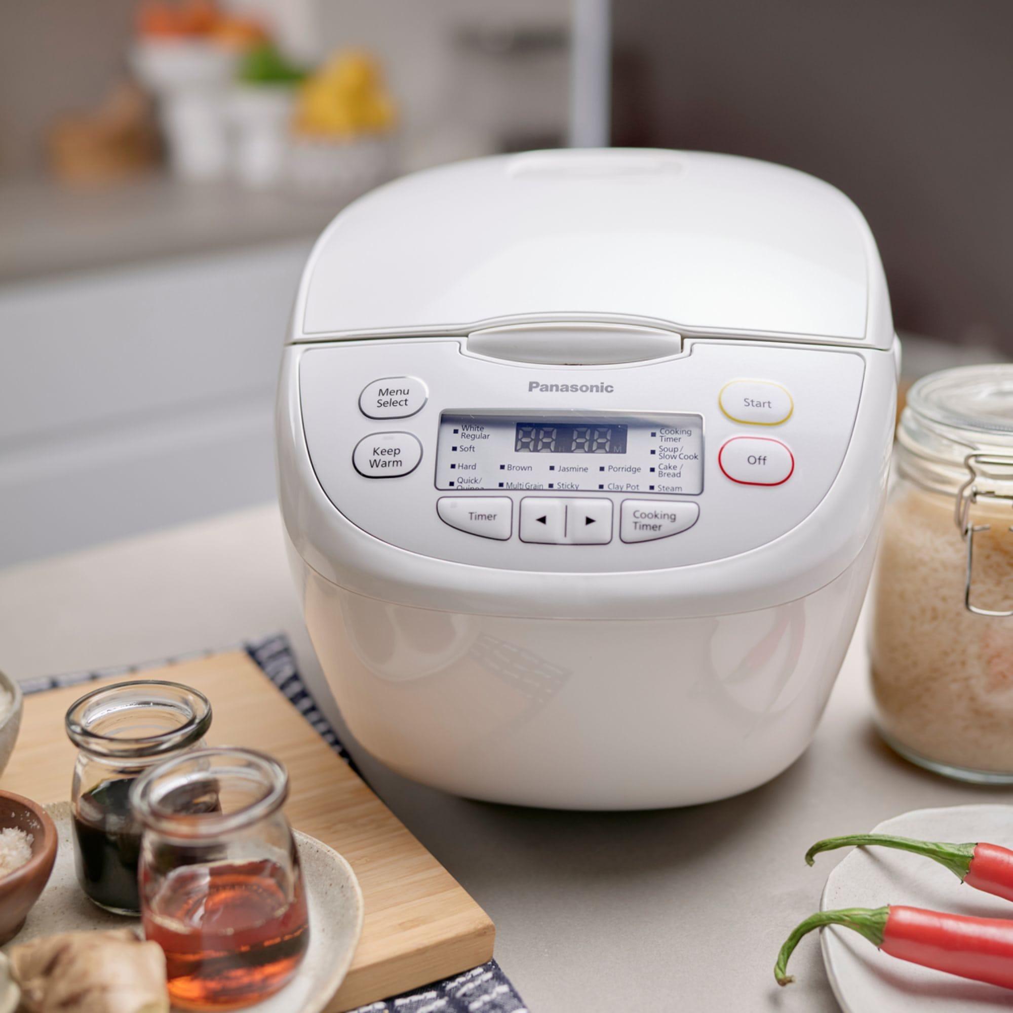 Panasonic Multi Function Rice Cooker 10 Cup White Image 4