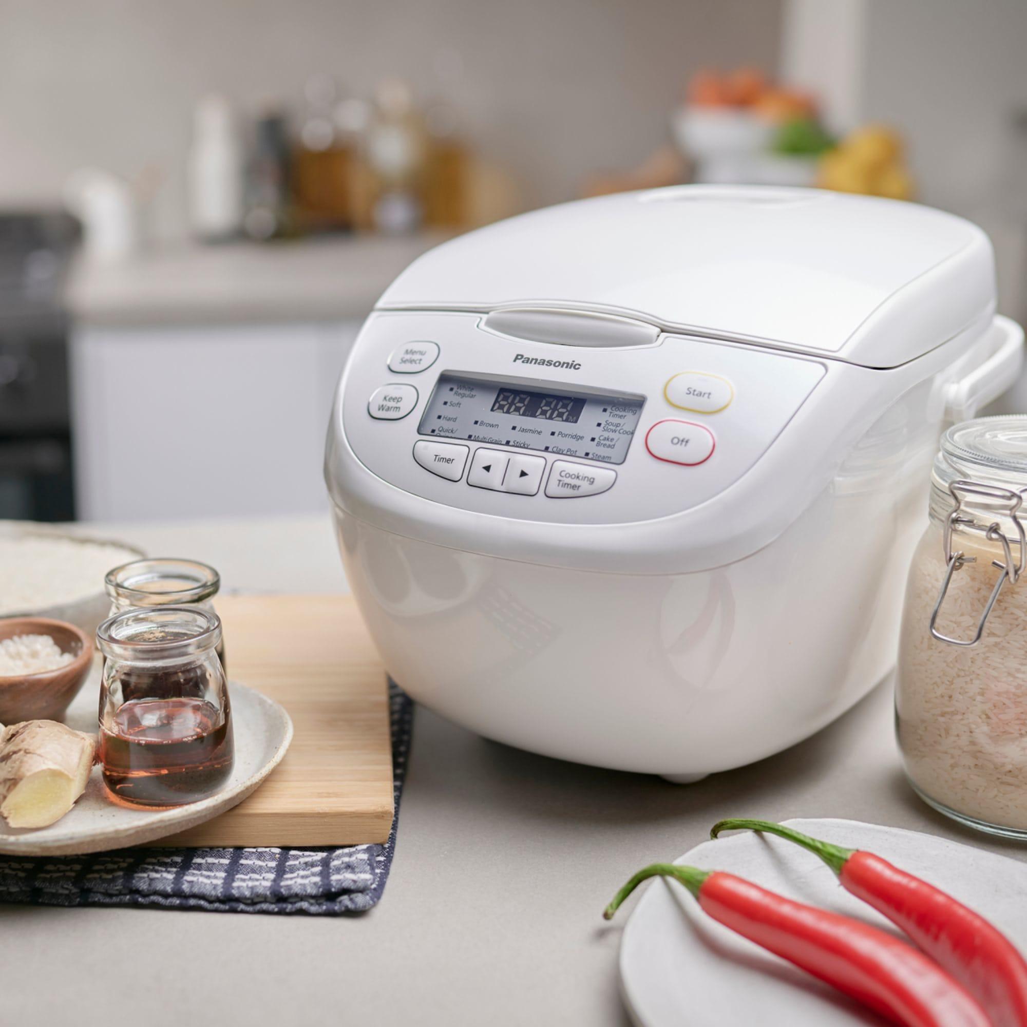 Panasonic Multi Function Rice Cooker 10 Cup White Image 6