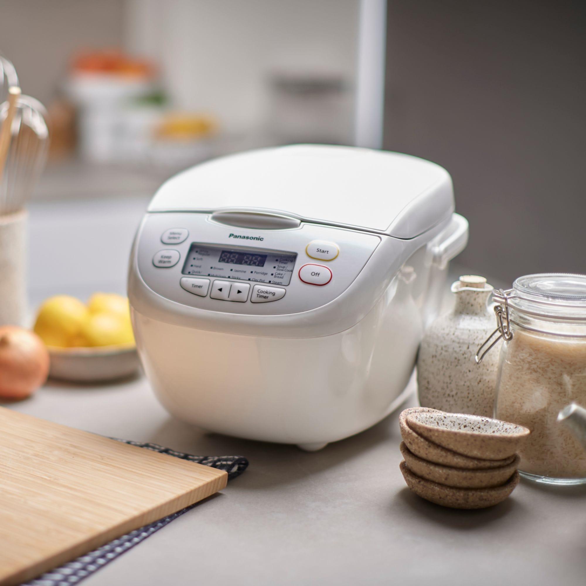 Panasonic Multi Function Rice Cooker 10 Cup White Image 9