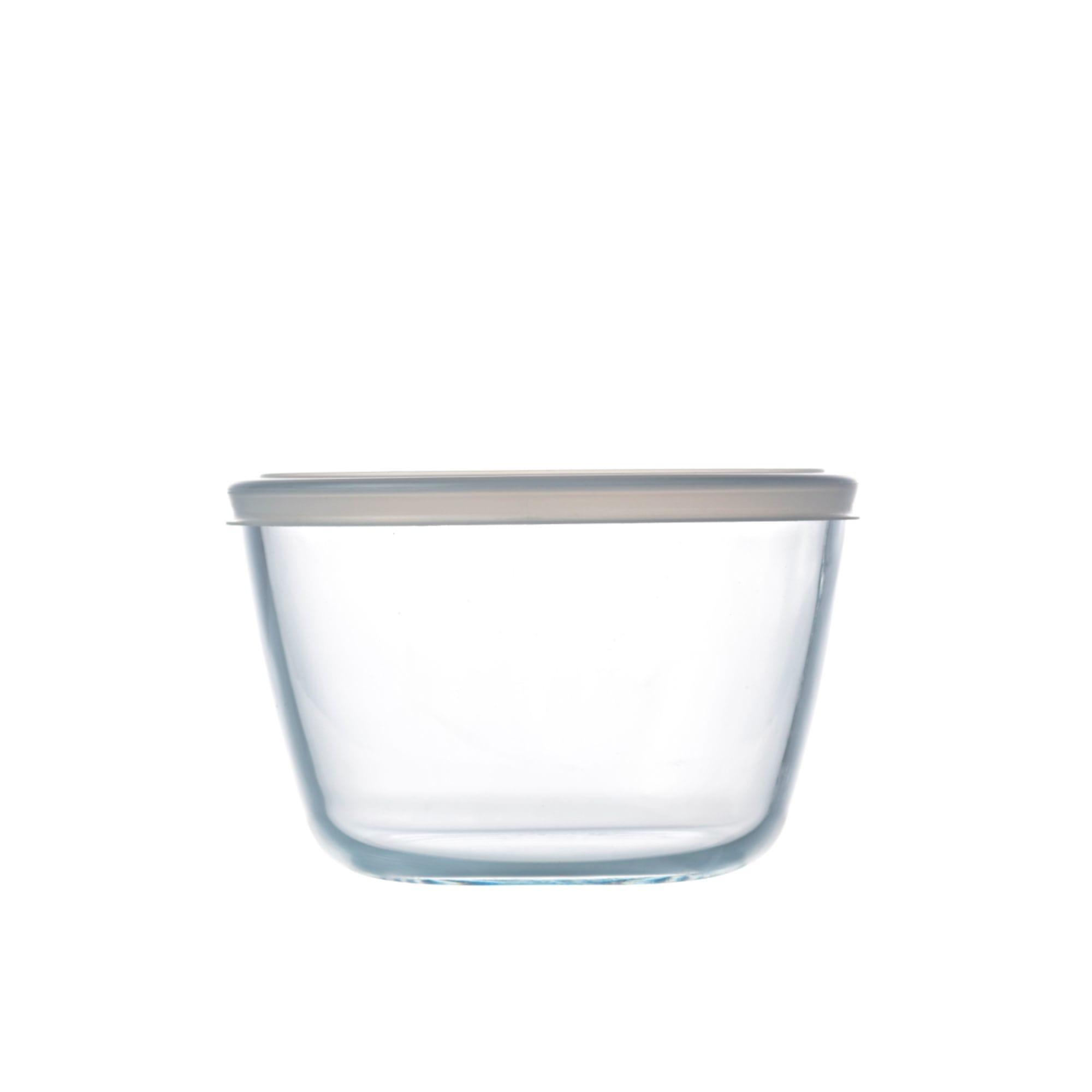 Pyrex Cook & Freeze Round Tall Glass Storage 1.1L White Image 7