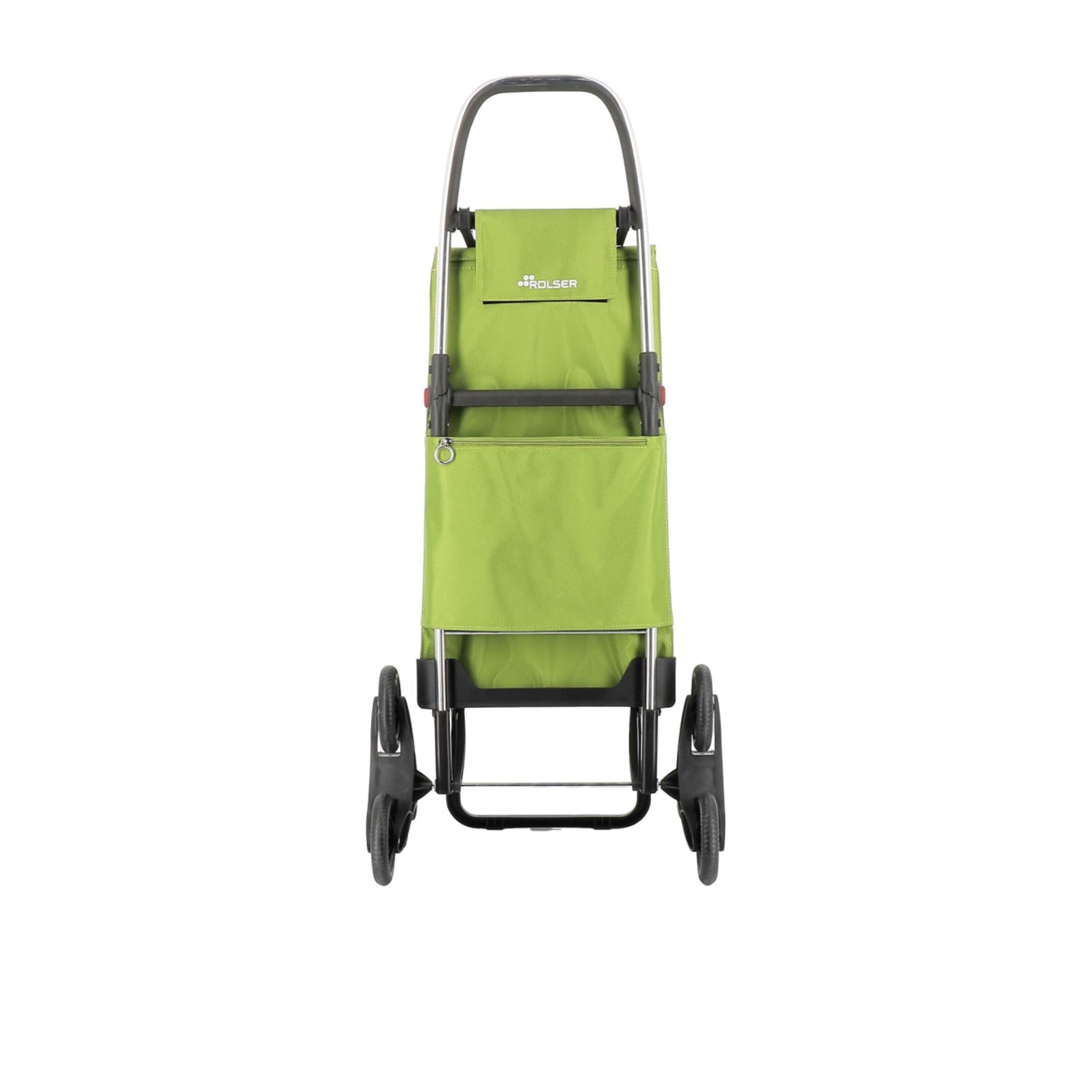 Rolser Akanto MF 6 Wheel Shopping Trolley Lime Image 4