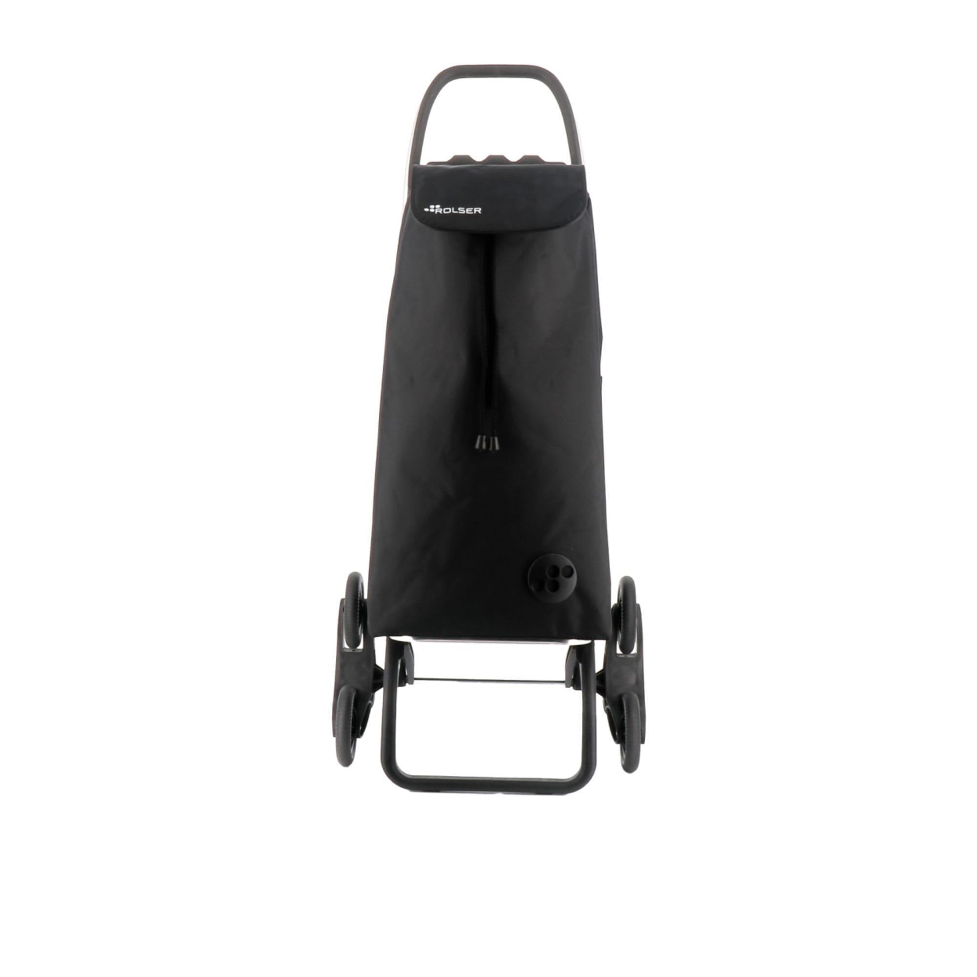 Rolser I-Max Thermo Zen 6 Wheel Shopping Trolley Black Image 4