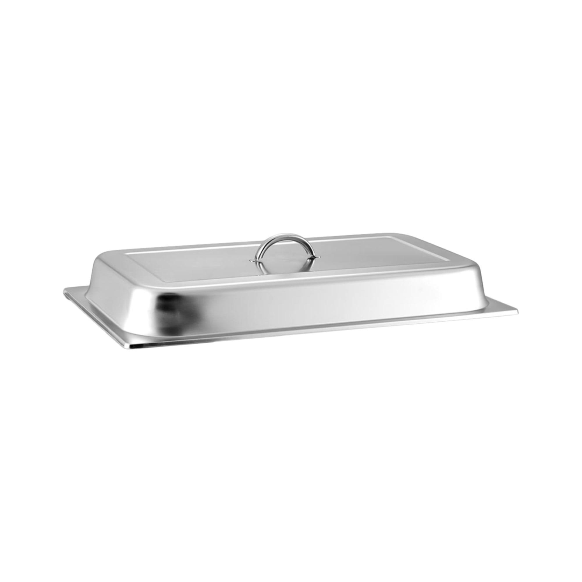 Soga Rectangular Stainless Steel Dual Tray Chafing Dish Image 4
