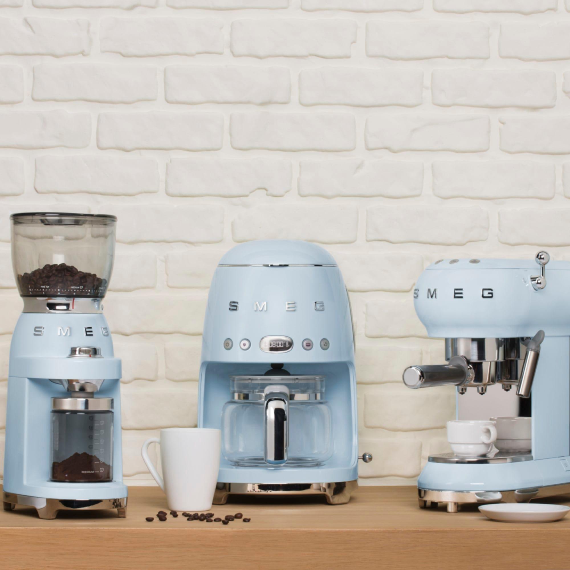 Smeg 50's Retro Style Drip Filter Coffee Machine Pastel Blue Image 11
