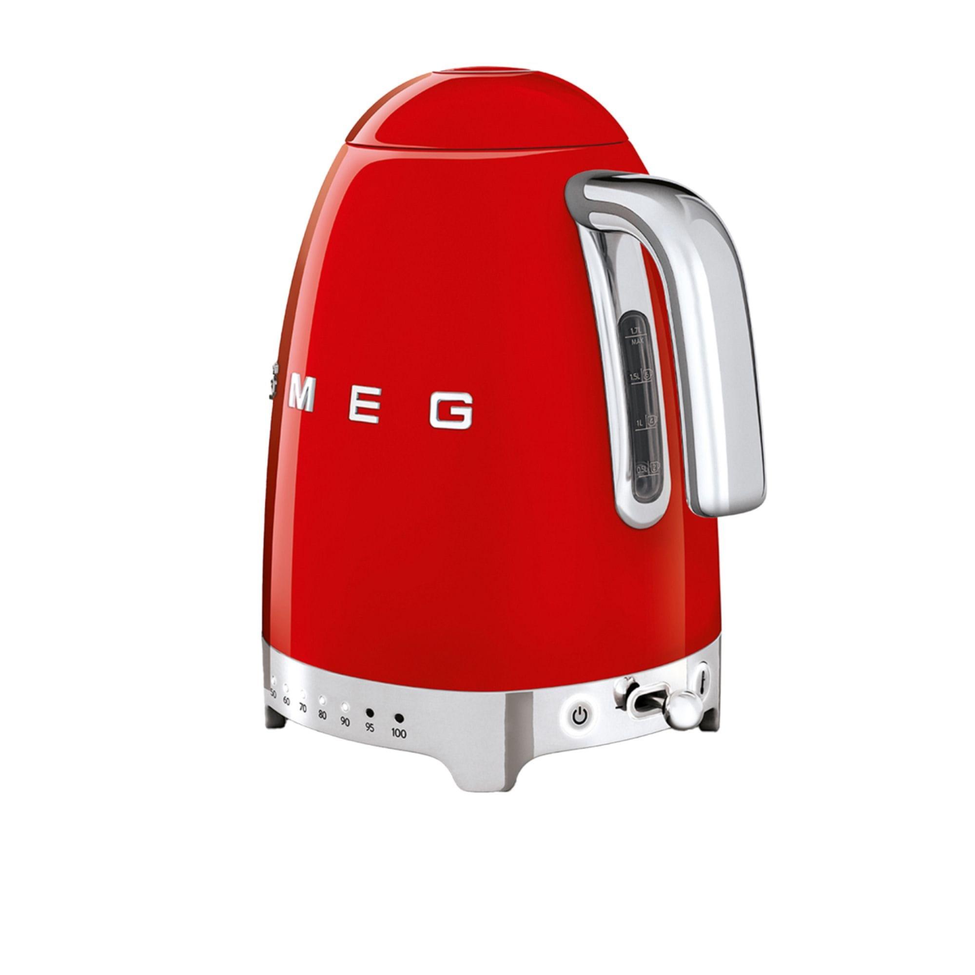 Smeg 50s Retro Style Variable Temperature Kettle 1 7L Red Image 3