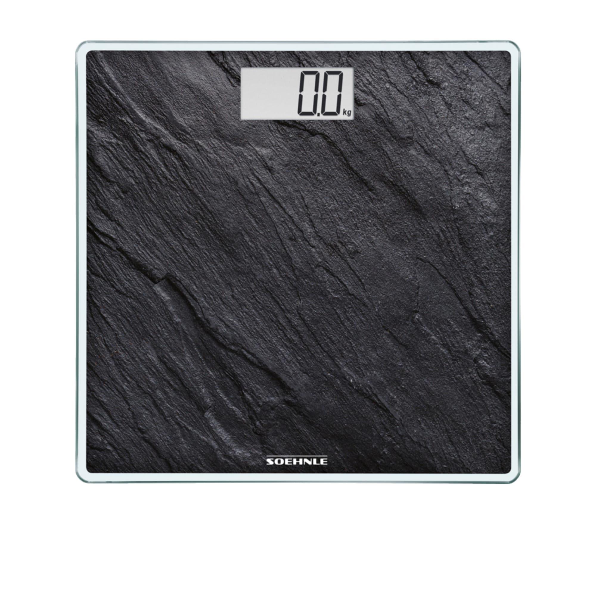 Soehnle Style Sense Compact 300 Bathroom Scale Black Image 1