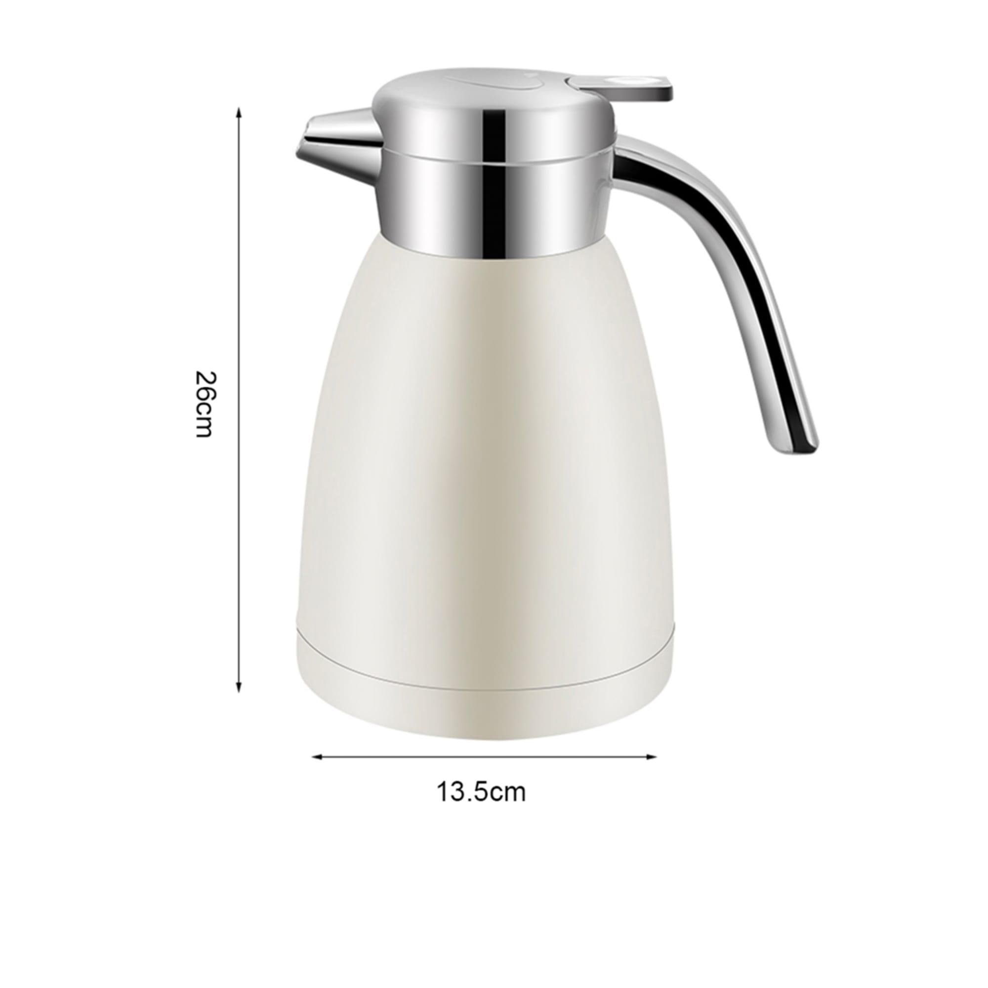 Soga Stainless Steel Insulated Kettle 1.8L White Image 7