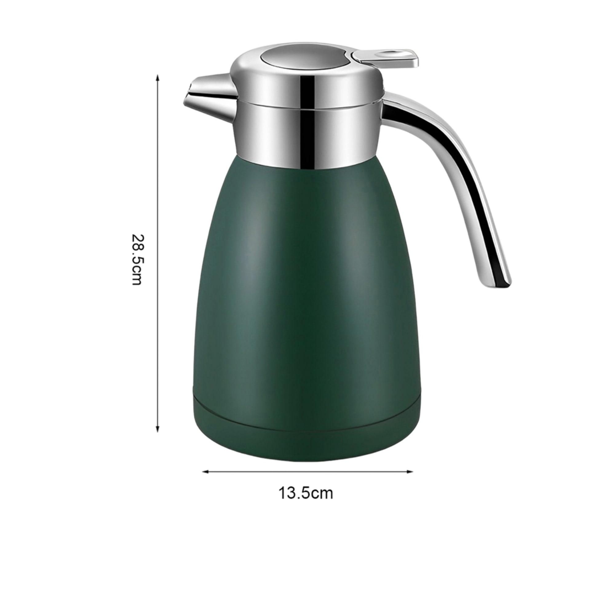 Soga Stainless Steel Insulated Kettle 2.2L Green Image 7
