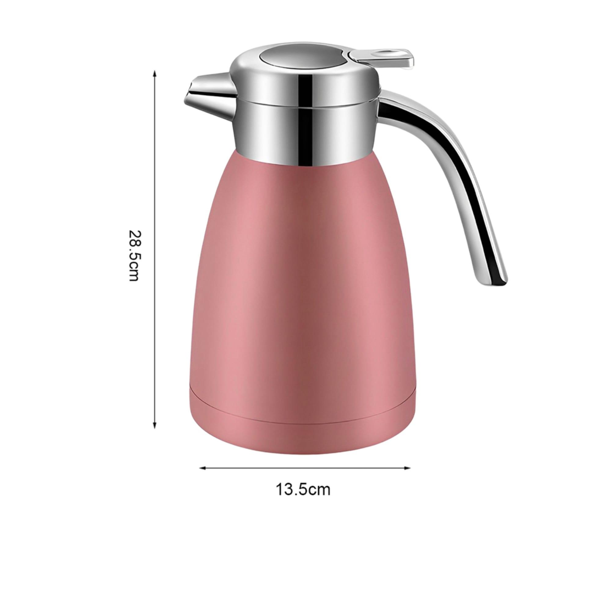 Soga Stainless Steel Insulated Kettle 2.2L Pink Image 7