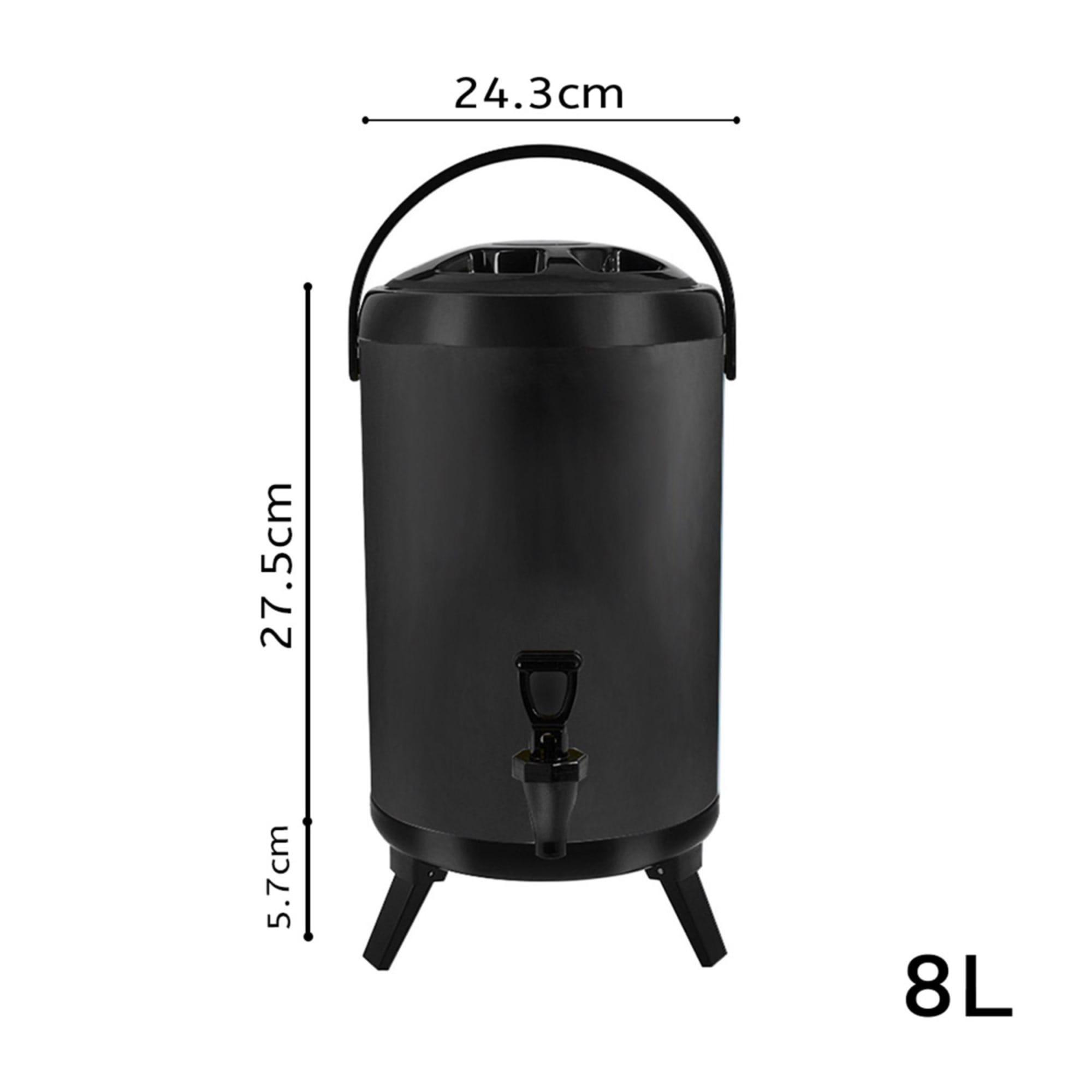 Soga Insulated Beverage Dispenser 8L Black Image 8