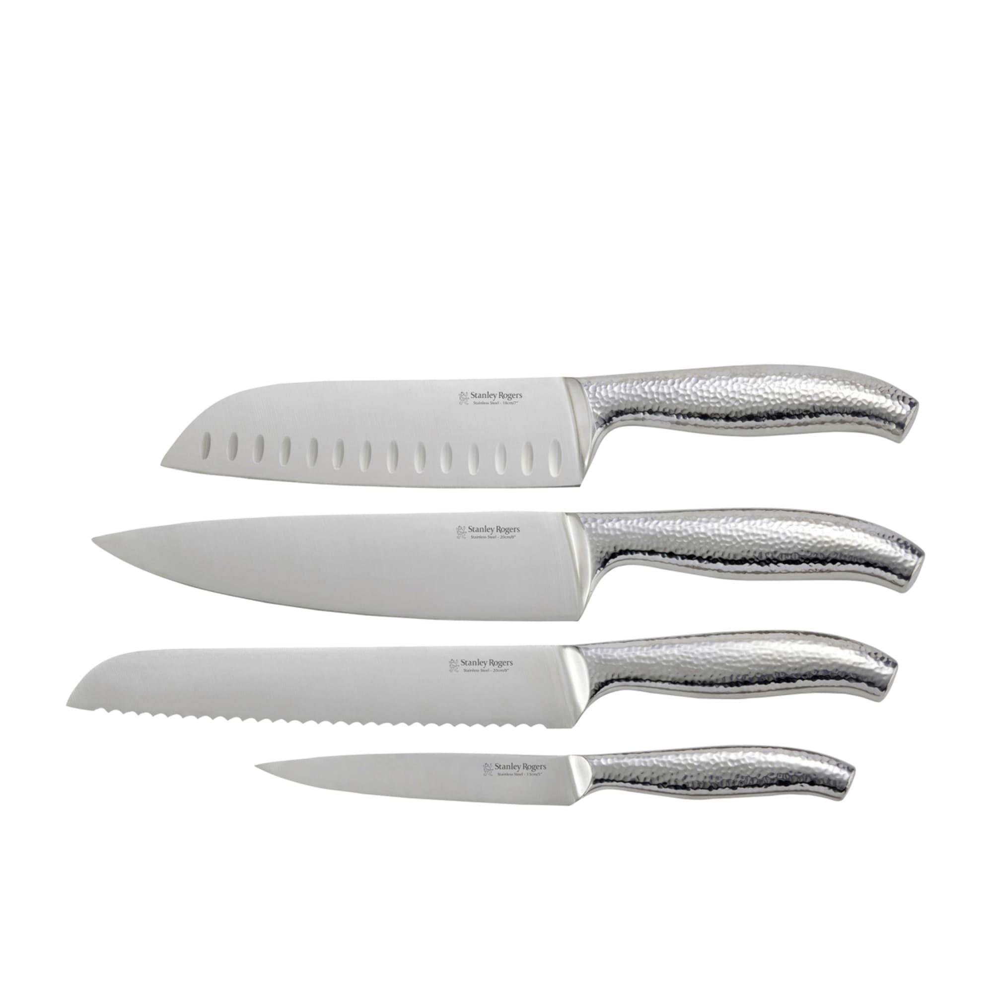 Stanley Rogers 5pc Oval Domed Knife Block Set Image 2