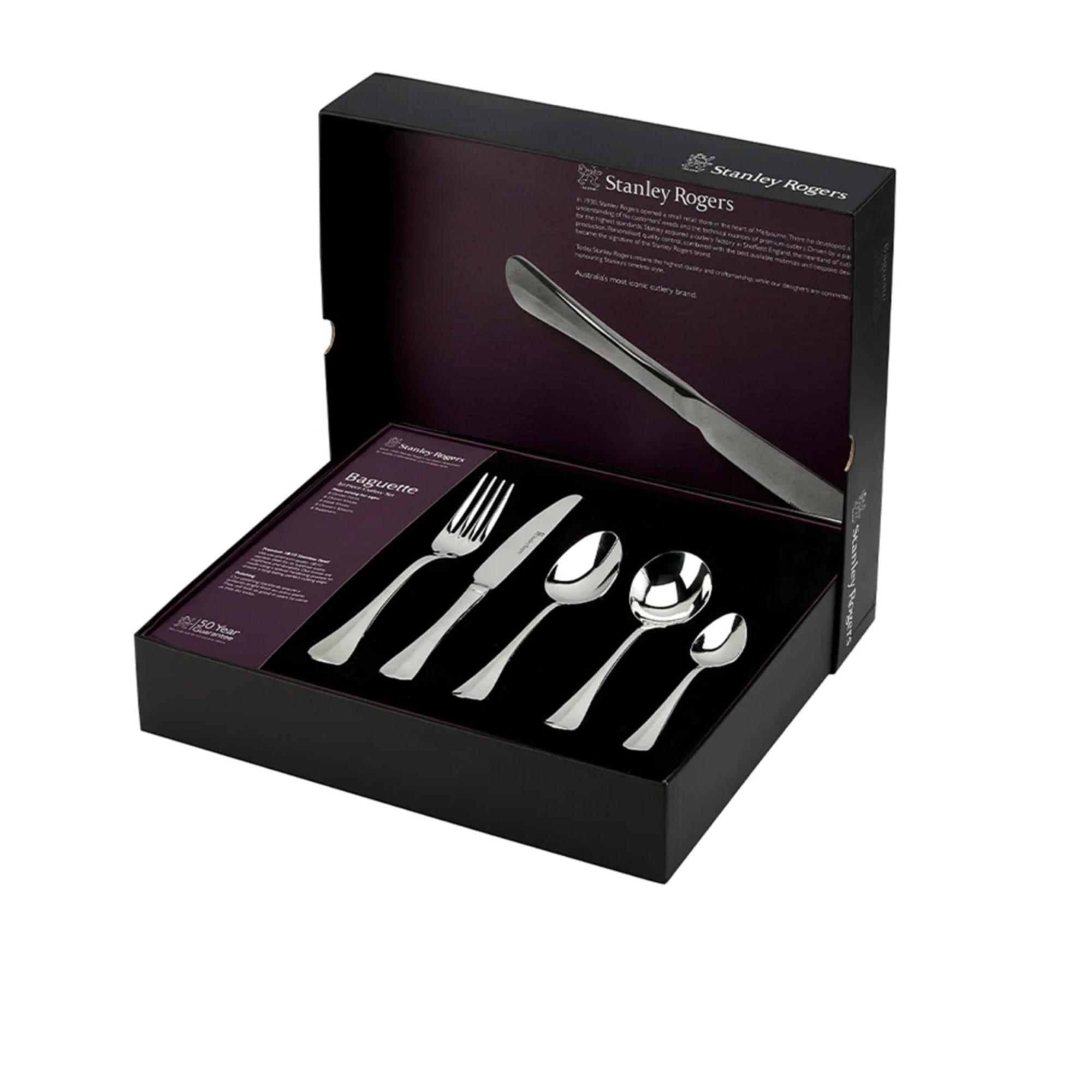 Stanley Rogers Baguette Cutlery Set 30pc Silver Image 5