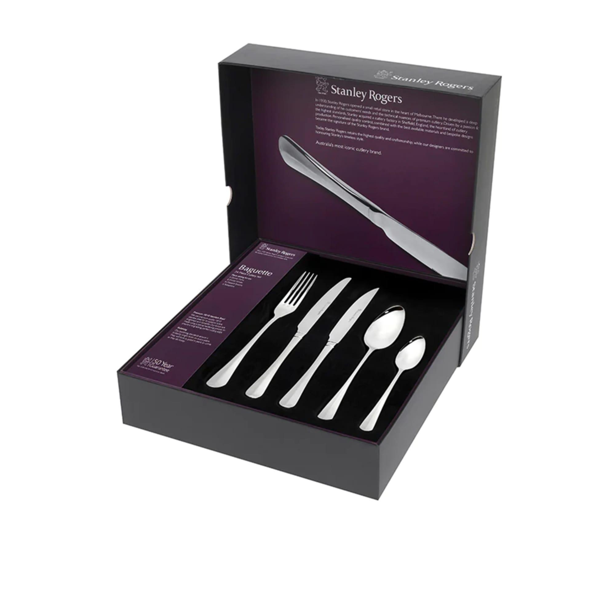 Stanley Rogers Baguette Cutlery Set 40pc Silver Image 5