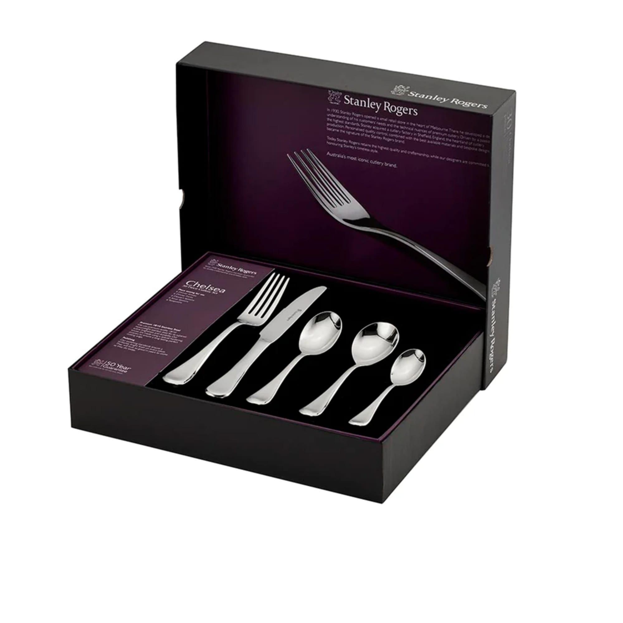Stanley Rogers Chelsea Cutlery Set 30pc Silver Image 5