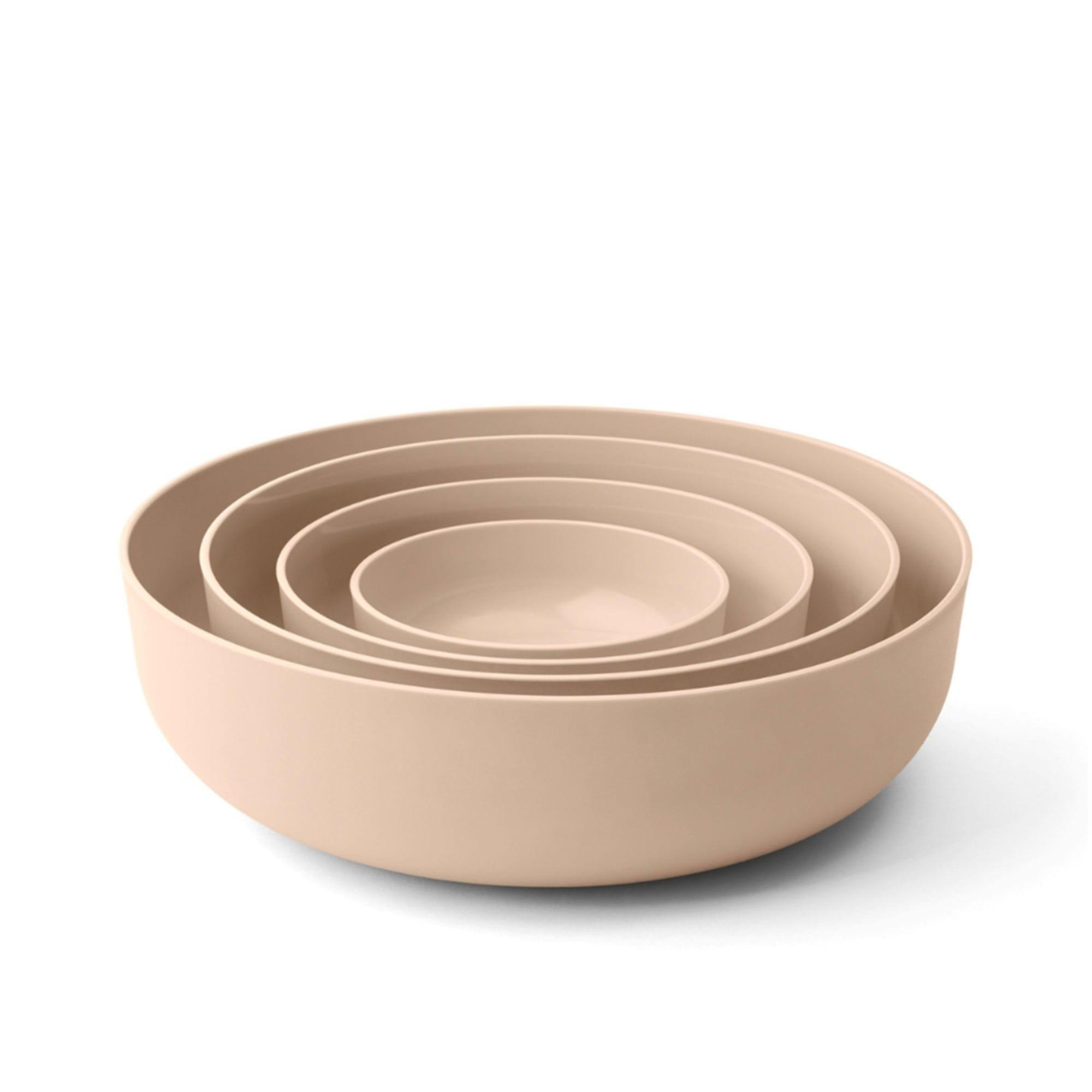 Styleware Nesting Storage Bowl Set 4pc Biscotti Image 5