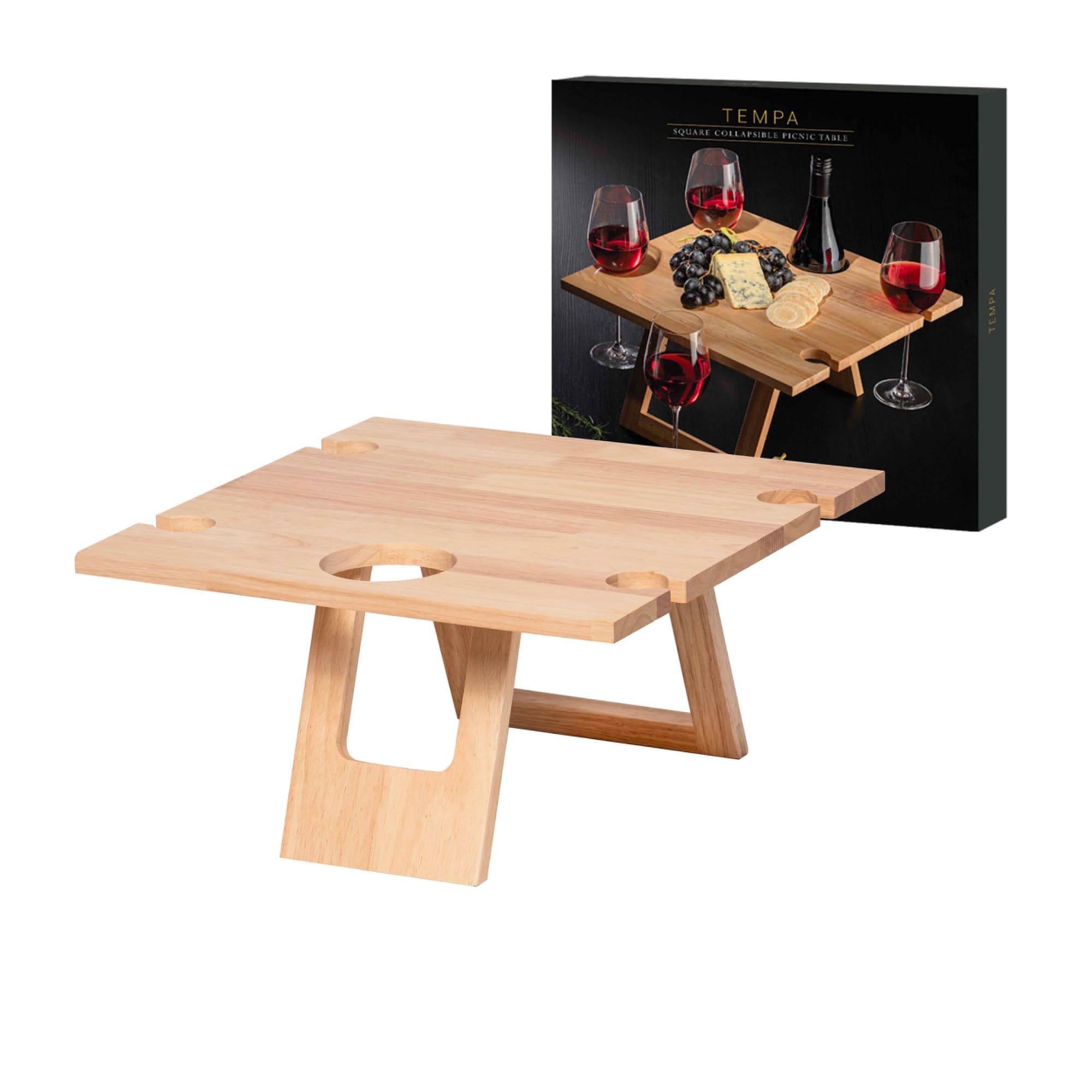 Tempa Fromagerie Square Collapsible Picnic Table Image 5