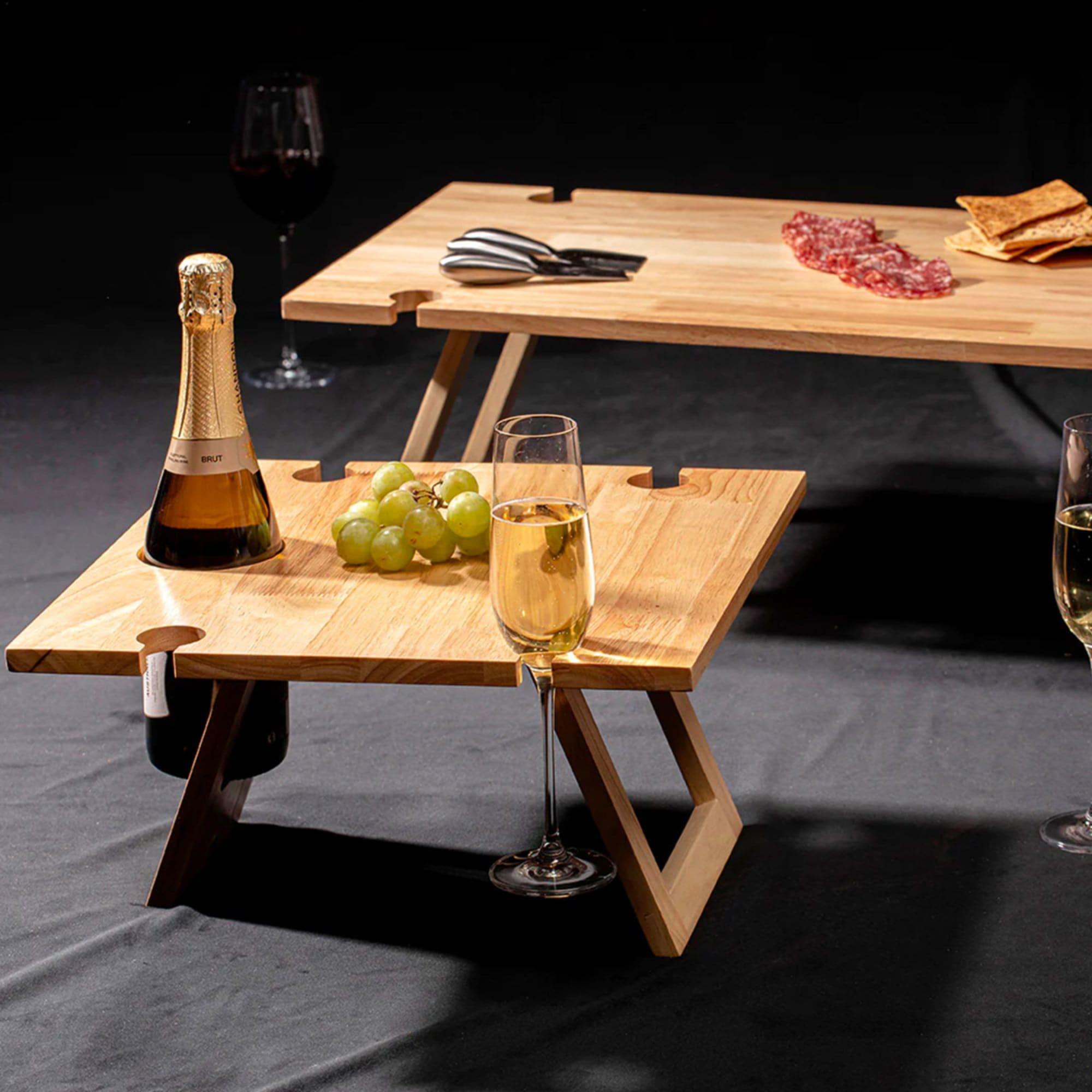 Tempa Fromagerie Square Collapsible Picnic Table Image 6