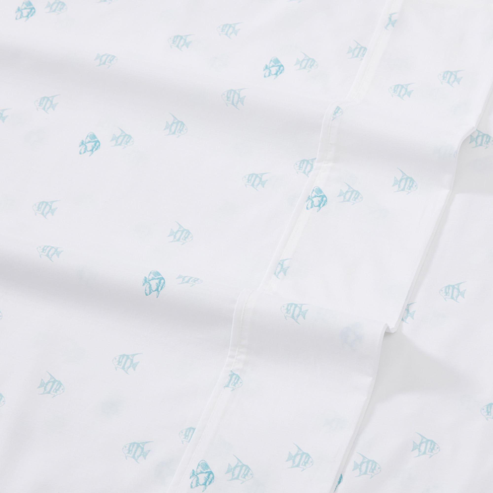Tommy Bahama Angel Fish Sheet Set Queen Image 2