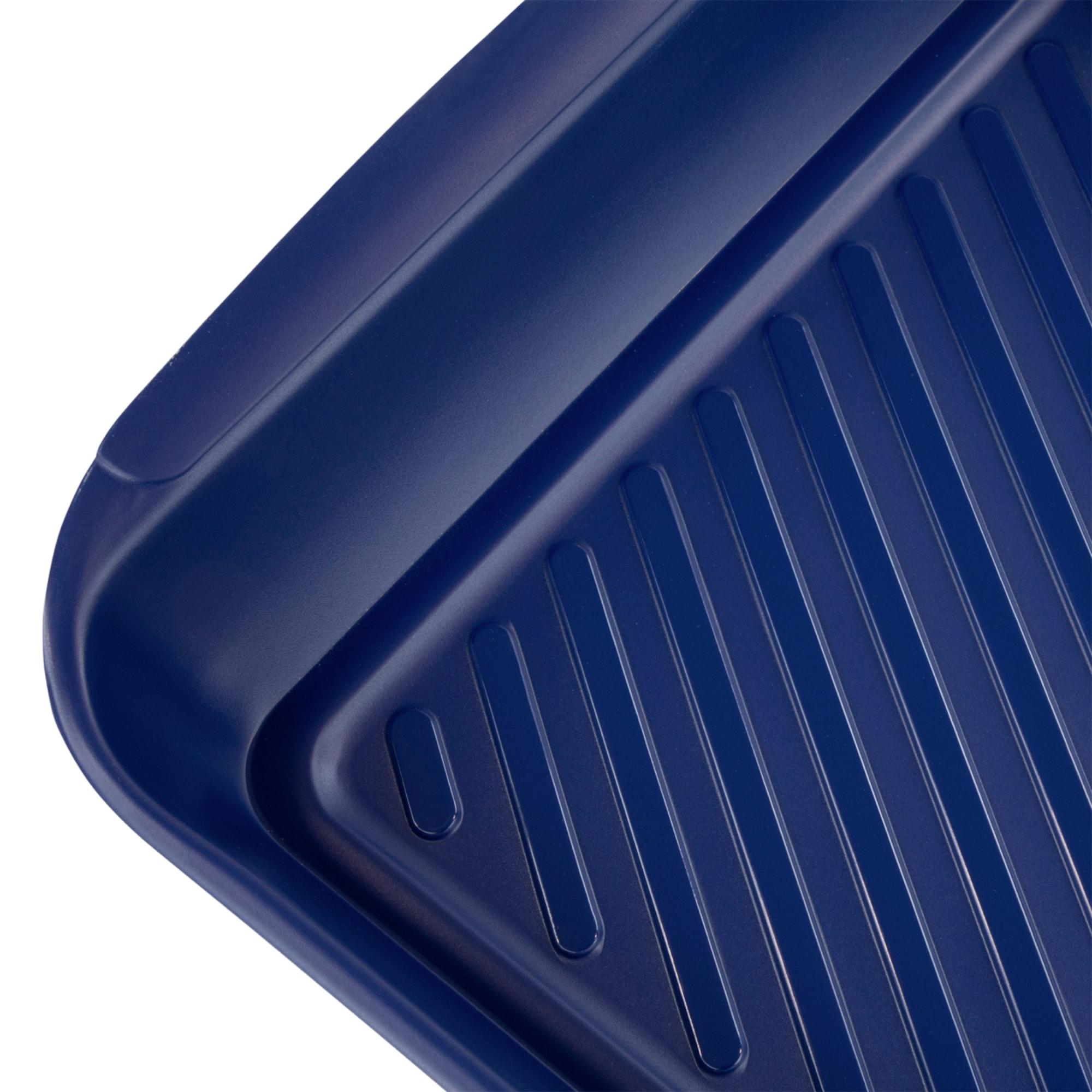 Tovolo Prep & Serve Marinade Trays Large Set of 2 Blue/White Image 3