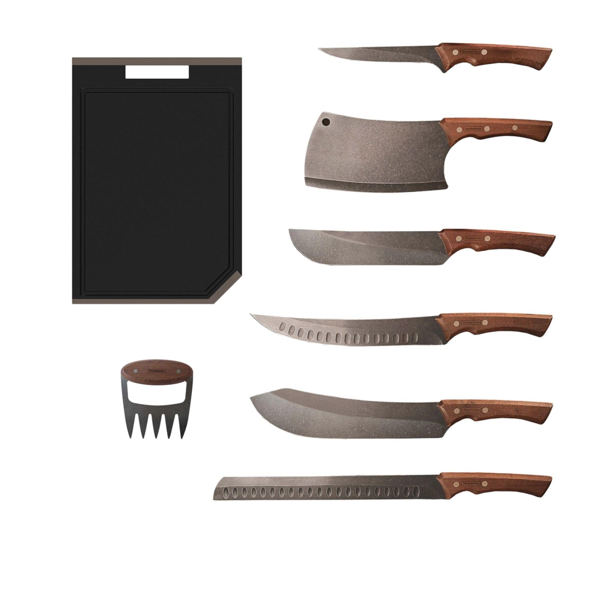 Tramontina Churrasco Black Collection BBQ Knife Set 8pc Image 8