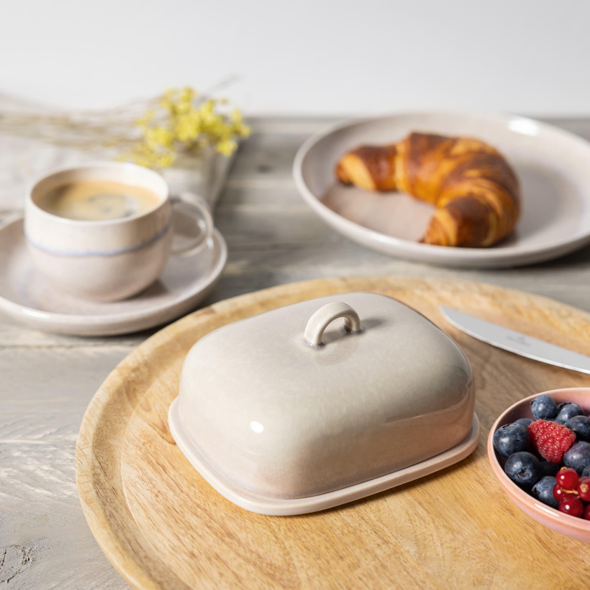 Villeroy & Boch Perlemor Home Butterdish with Cover Image 3