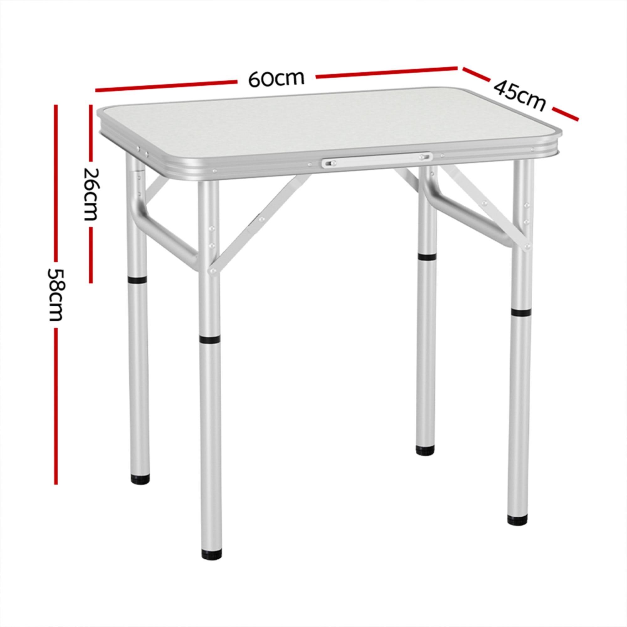 Weisshorn Camping Table 60cm Image 3