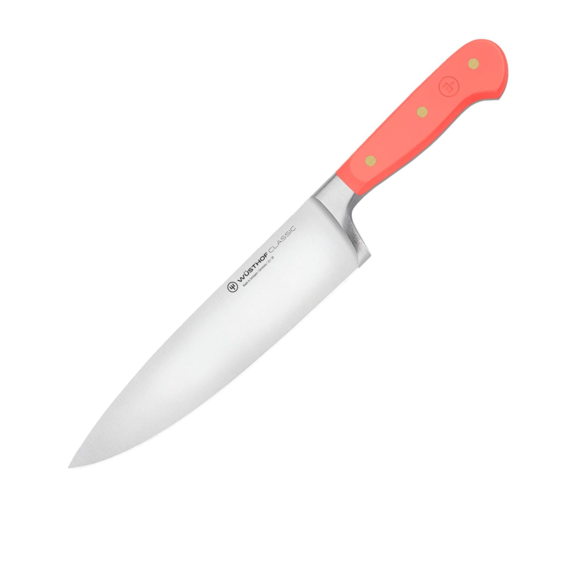 Wusthof Classic Colour Chef's Knife 20cm Coral Peach Image 1