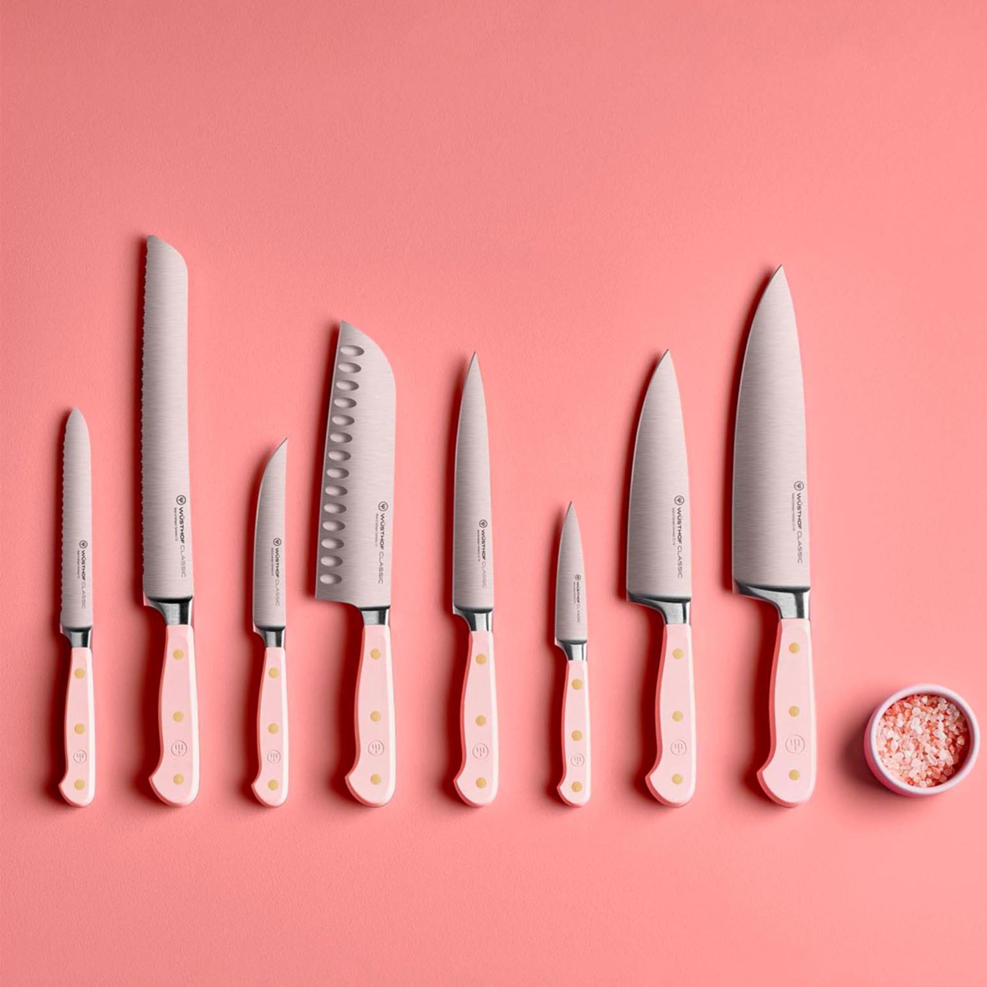 Wusthof Classic Colour Serrated Utility Knife 14cm Pink Himalayan Salt Image 3