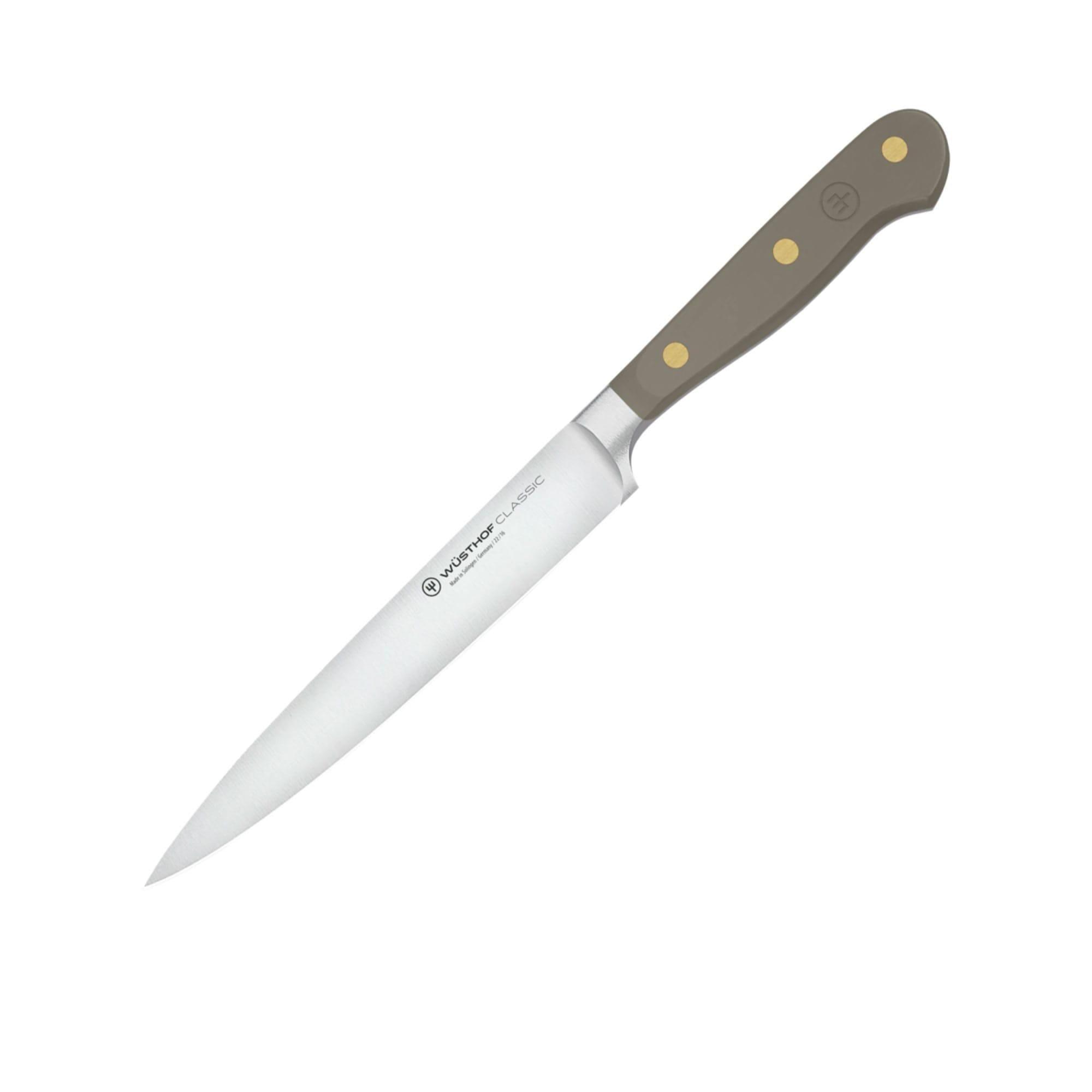Wusthof Classic Colour Utility Knife 16cm Velvet Oyster Image 1