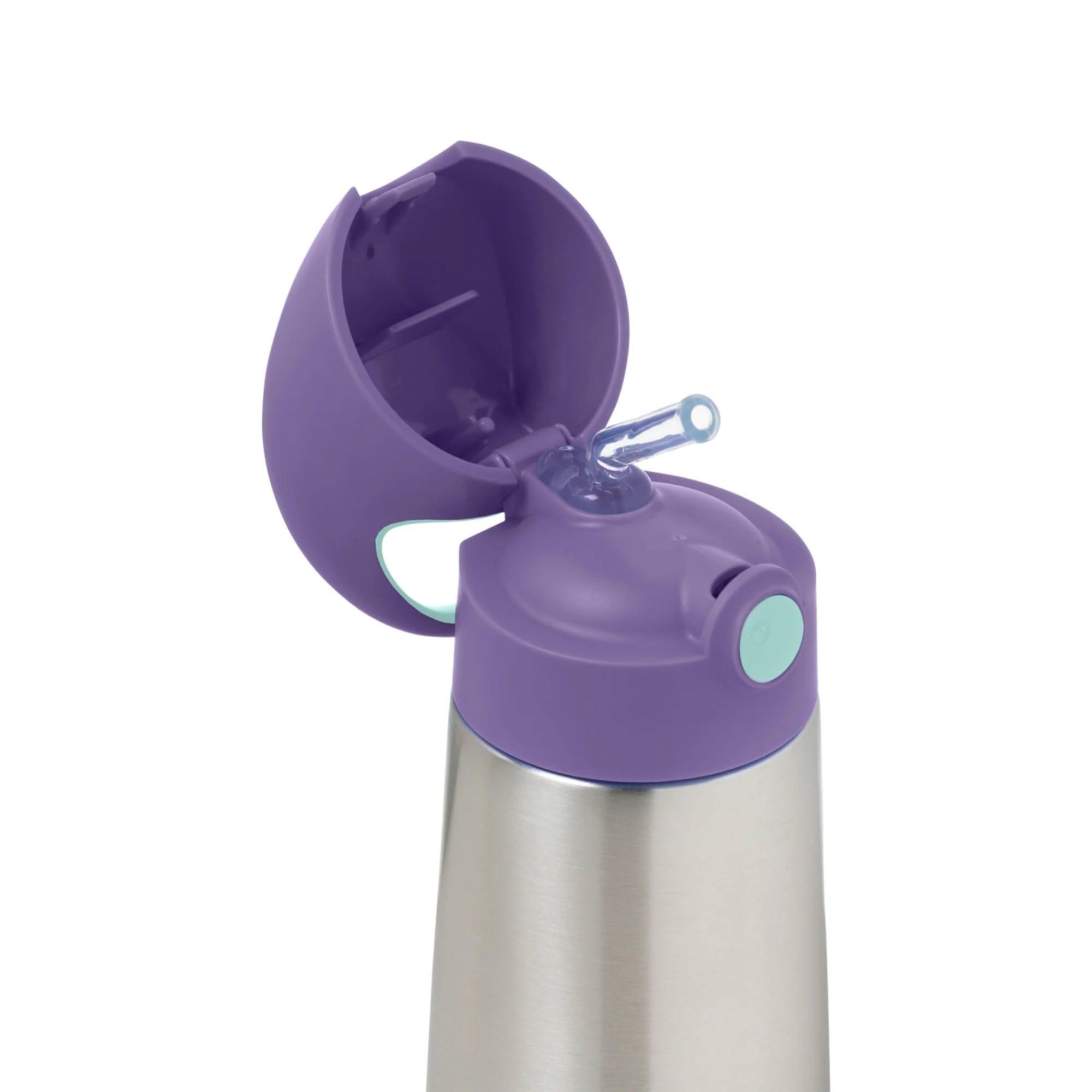 b.box Insulated Drink Bottle 500ml Lilac Pop Image 4