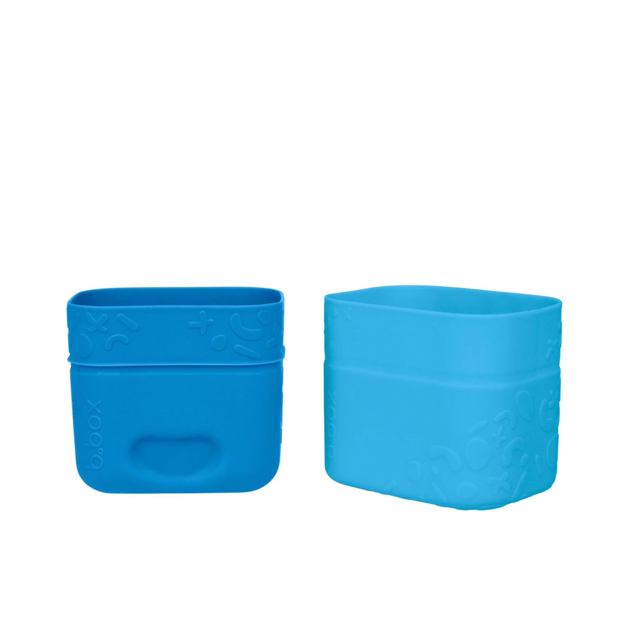 b.box Silicone Snack Cup Set of 2 Ocean Image 1