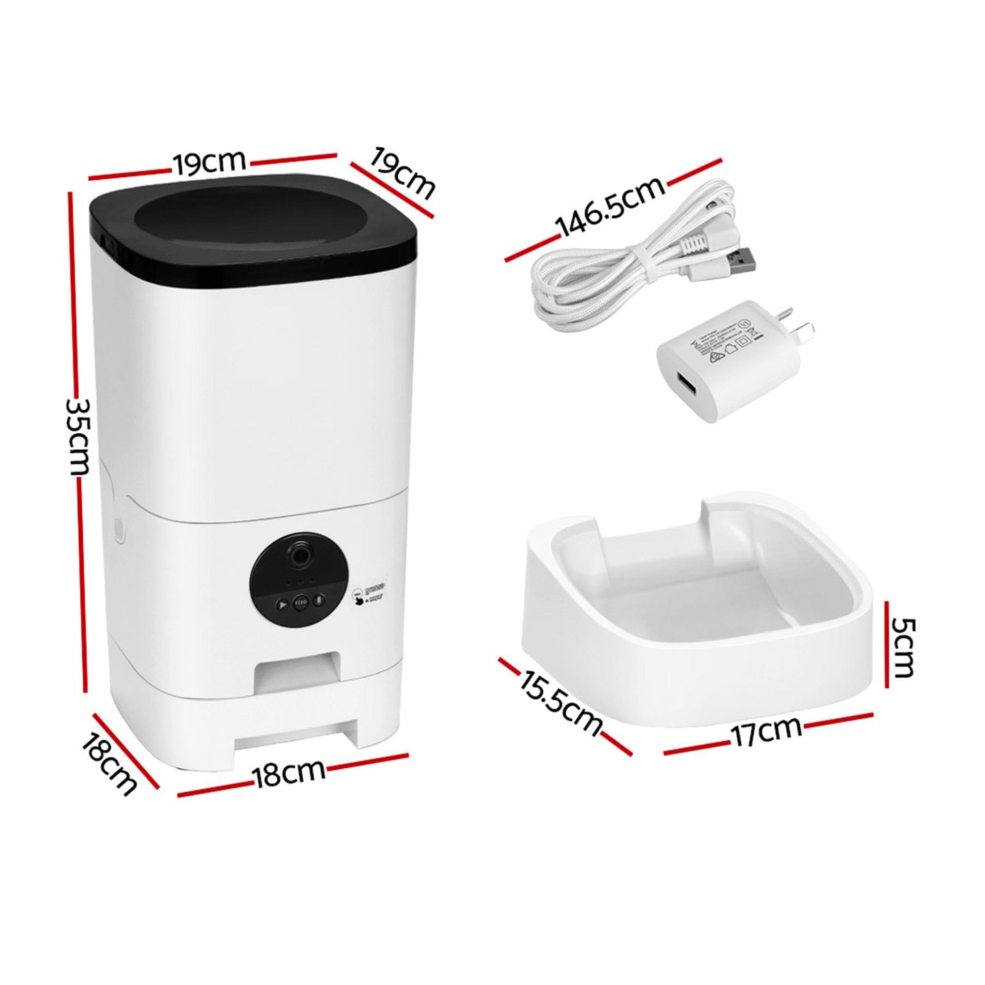 i.Pet Automatic Pet Feeder with WiFi Control 6L Image 4