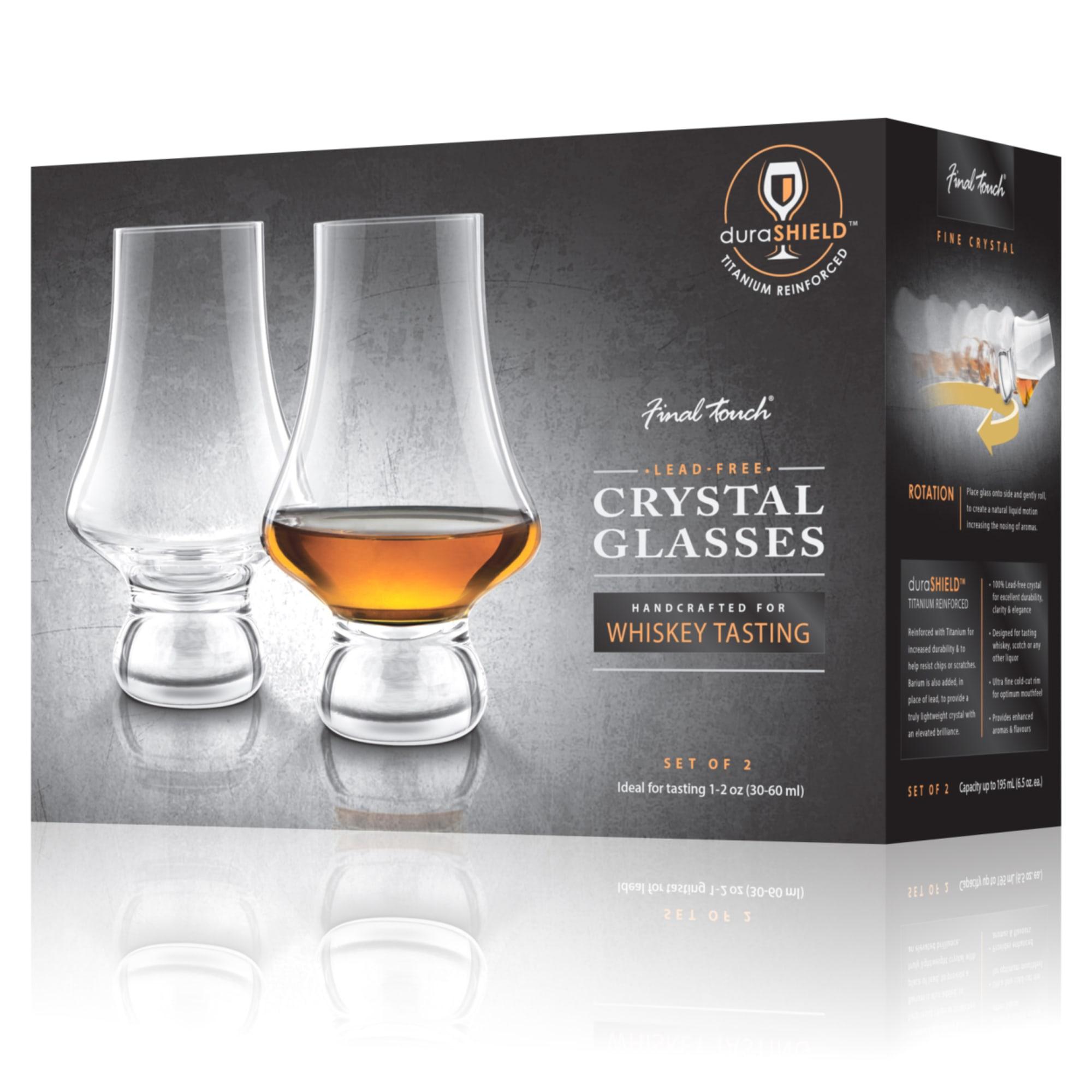 Final Touch Whiskey Tasting Glass 195ml Set of 2 Image 5