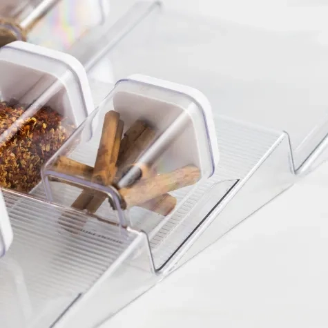 Kitchen Pro Clear Expandable Spice Drawer Organiser Image 2