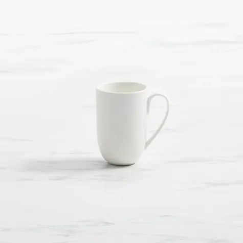 Salisbury & Co Classic Mug Straight 400ml White Image 1