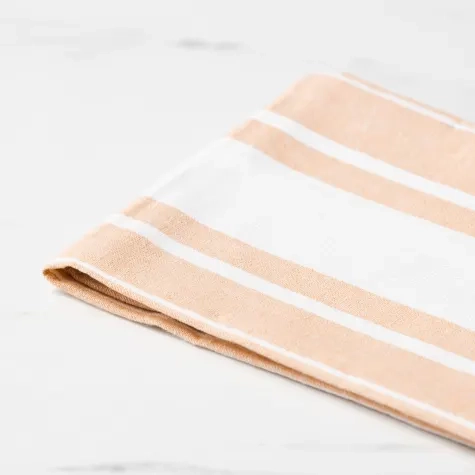 Salisbury & Co Clover Tea Towel 2pk Clay Stripe Image 2