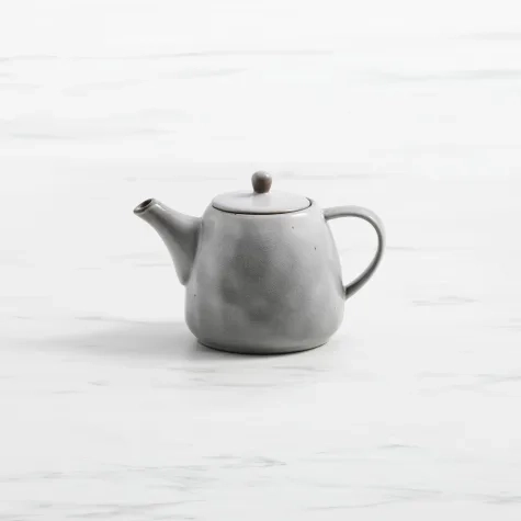 Salisbury & Co Siena Teapot 650ml Light Grey Image 1
