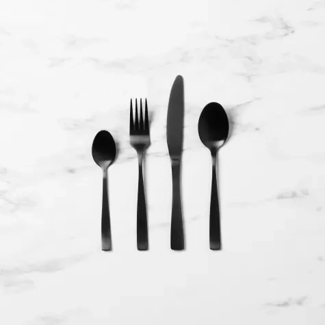Salisbury & Co Virtuo Cutlery Set 16pc Black Image 1