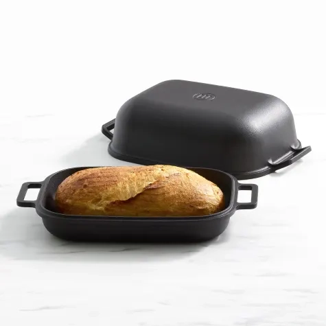 Wolstead Endure Seasoned Cast Iron Bread Baking Pan 39x25cm Image 2
